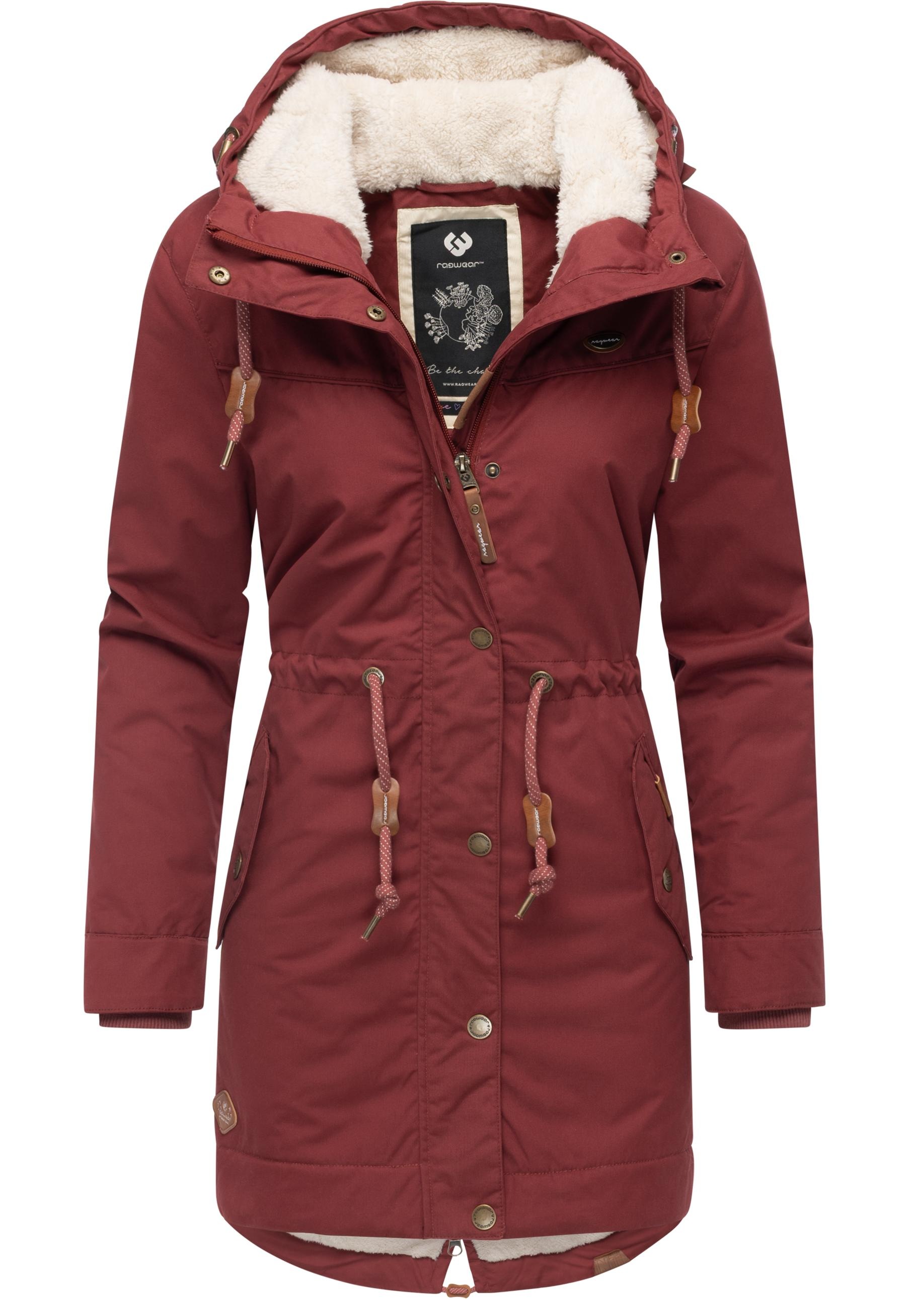 Ragwear Winterjacke "YM-Canny" mit Kapuze stylischer Damen Kurzmantel Parka günstig online kaufen