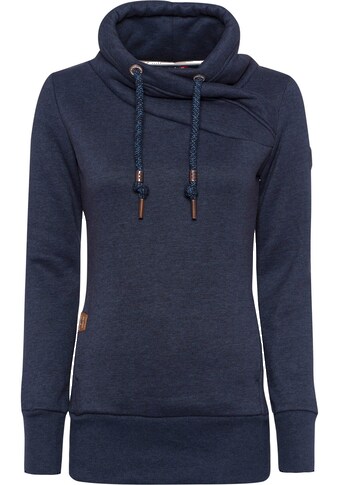 Ragwear Plus Sweatshirt »NESKA PLUS«, mit asymmetrischem Schalkragen kaufen