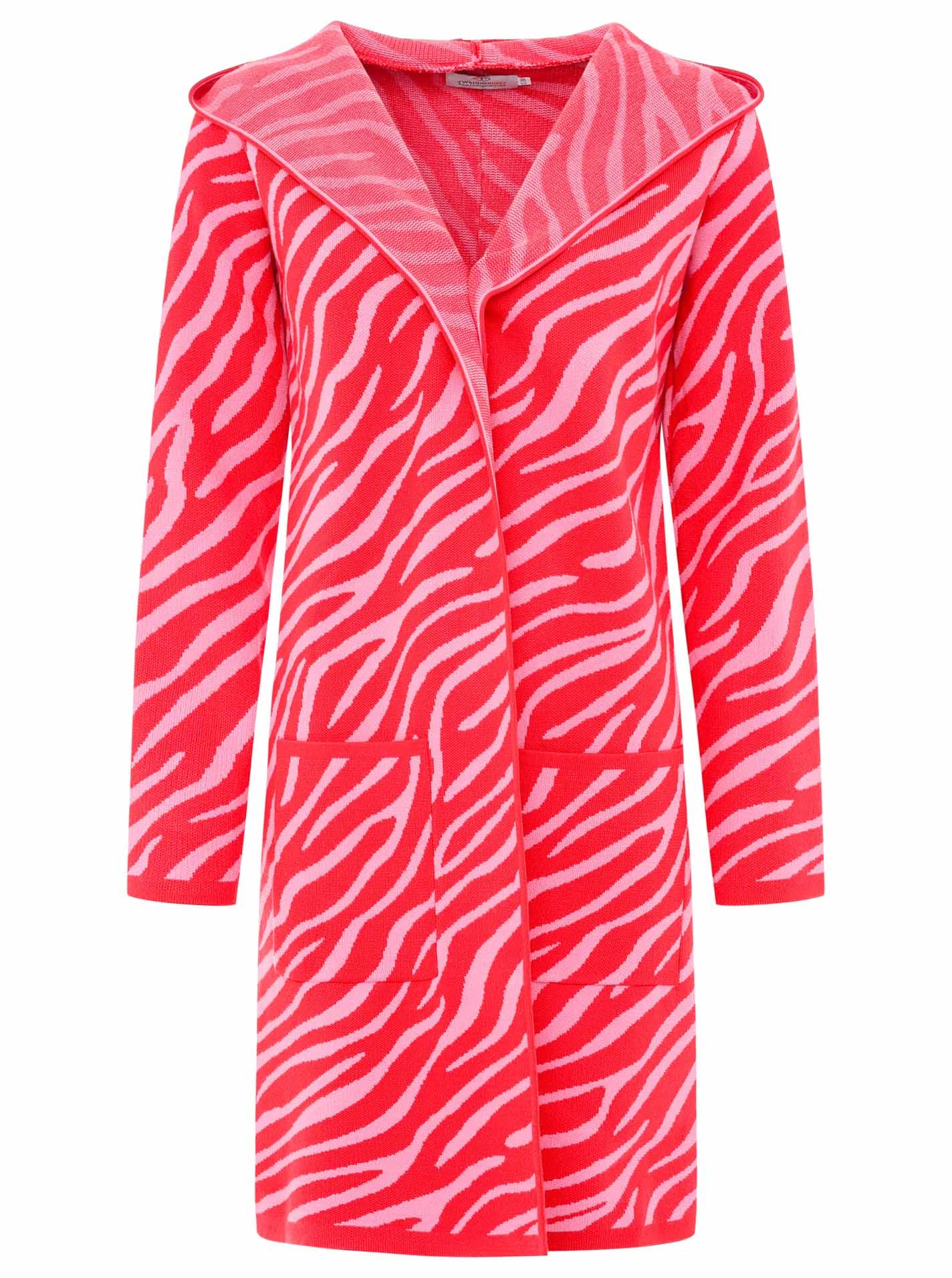 Zwillingsherz Strickjacke »Cardigan "Zebra"«