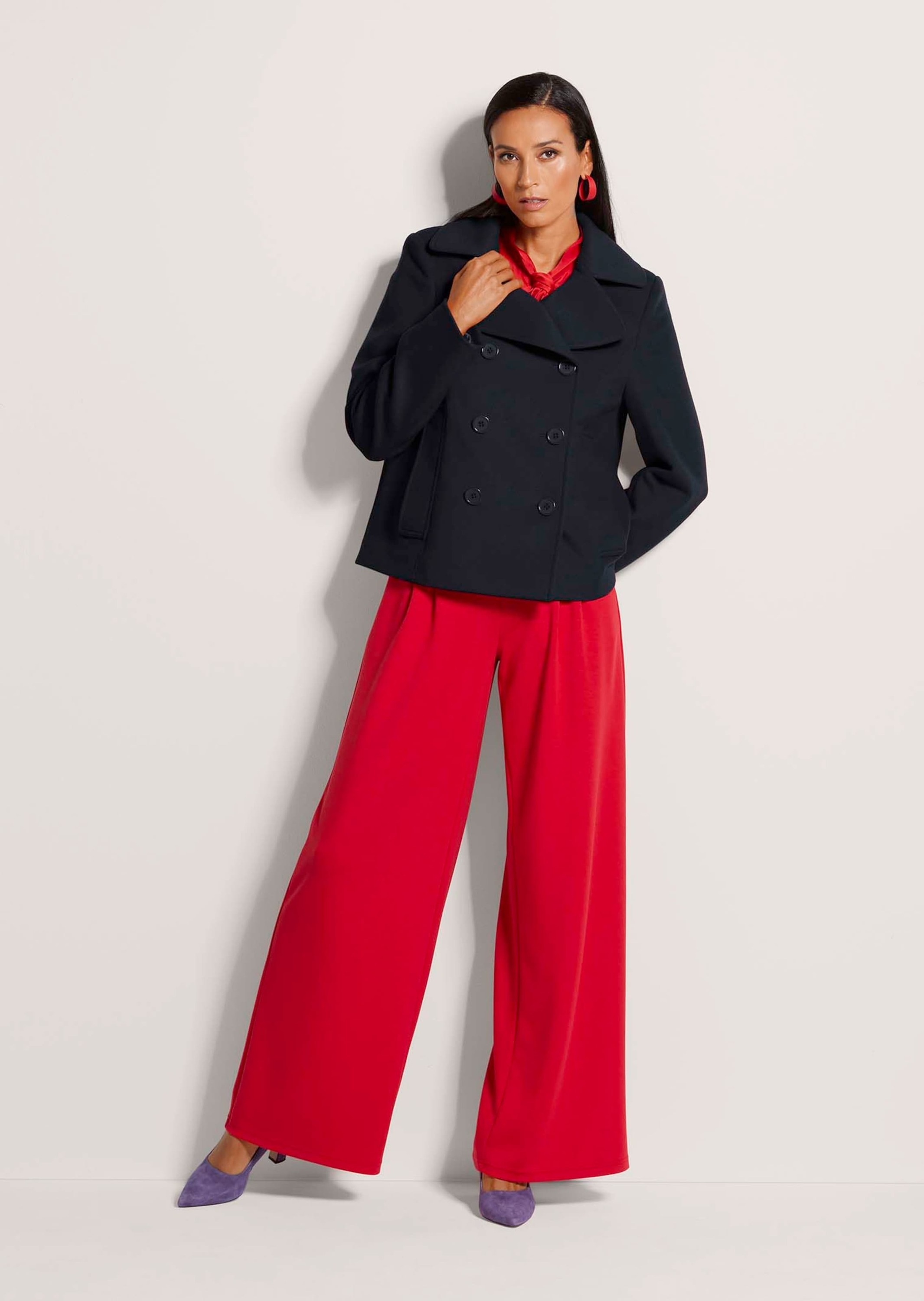 MADELEINE Kurzjacke »Caban Elegante Caban-Jacke mit Taschen«