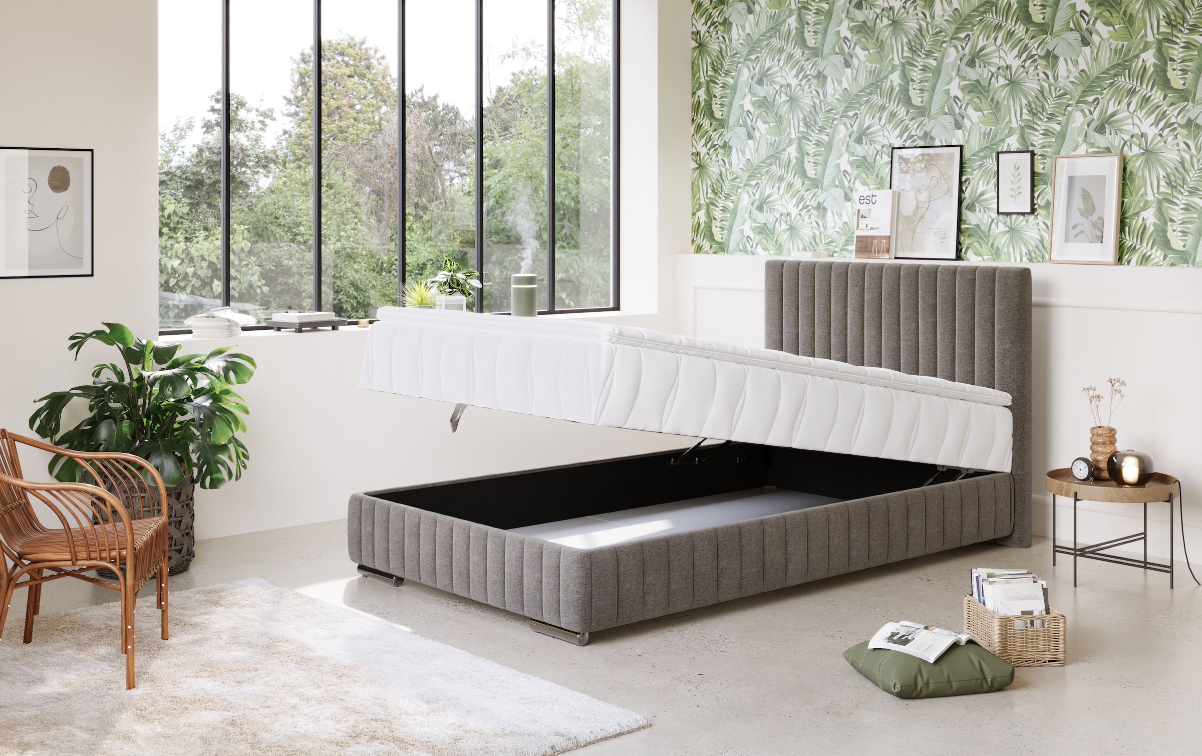 COTTA Boxbett »Beetle«, inkl. Topper und Bettkasten