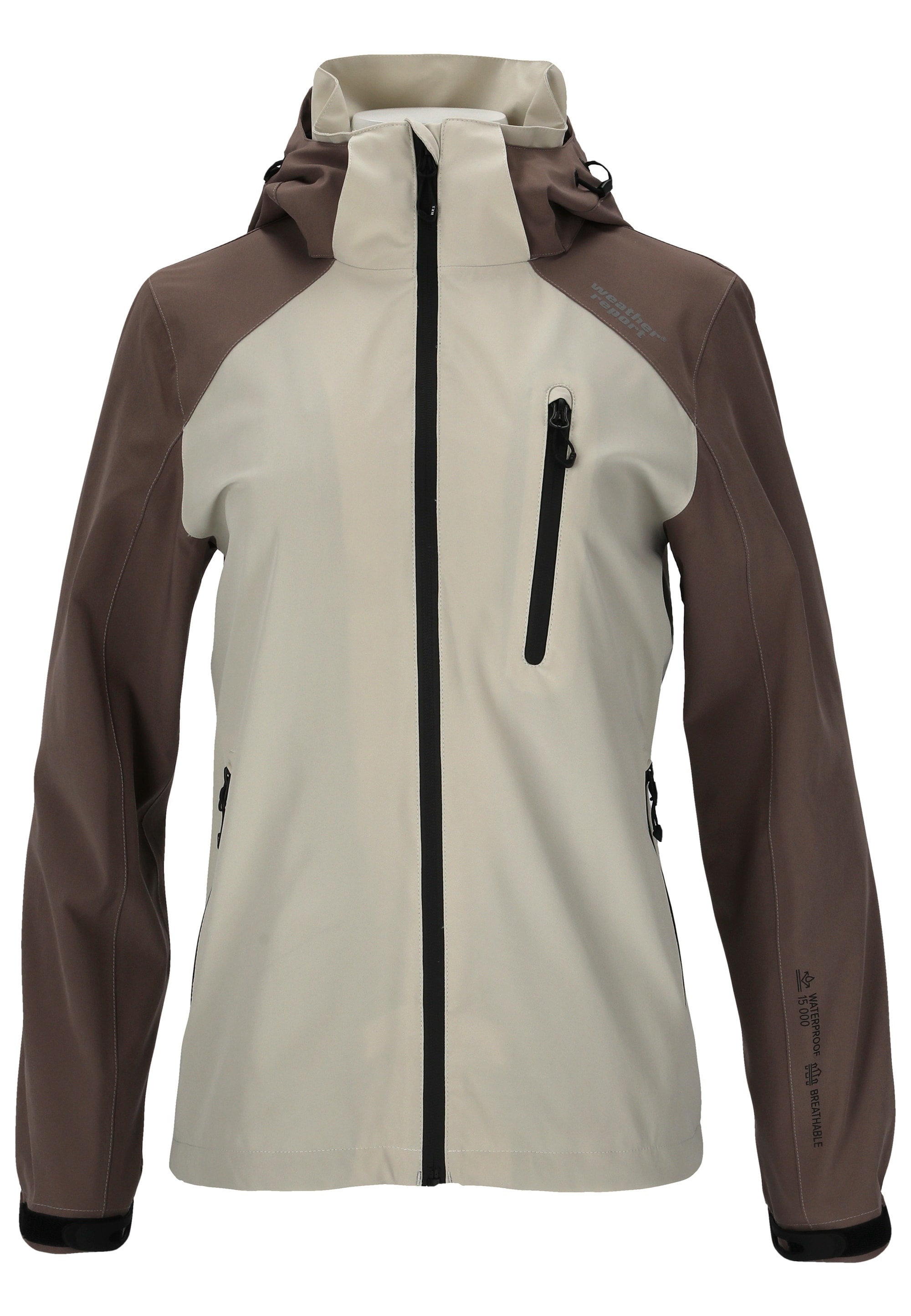 WEATHER REPORT Outdoorjacke »CAMELIA W-PRO15000«, mit wasserdichter Beschichtung