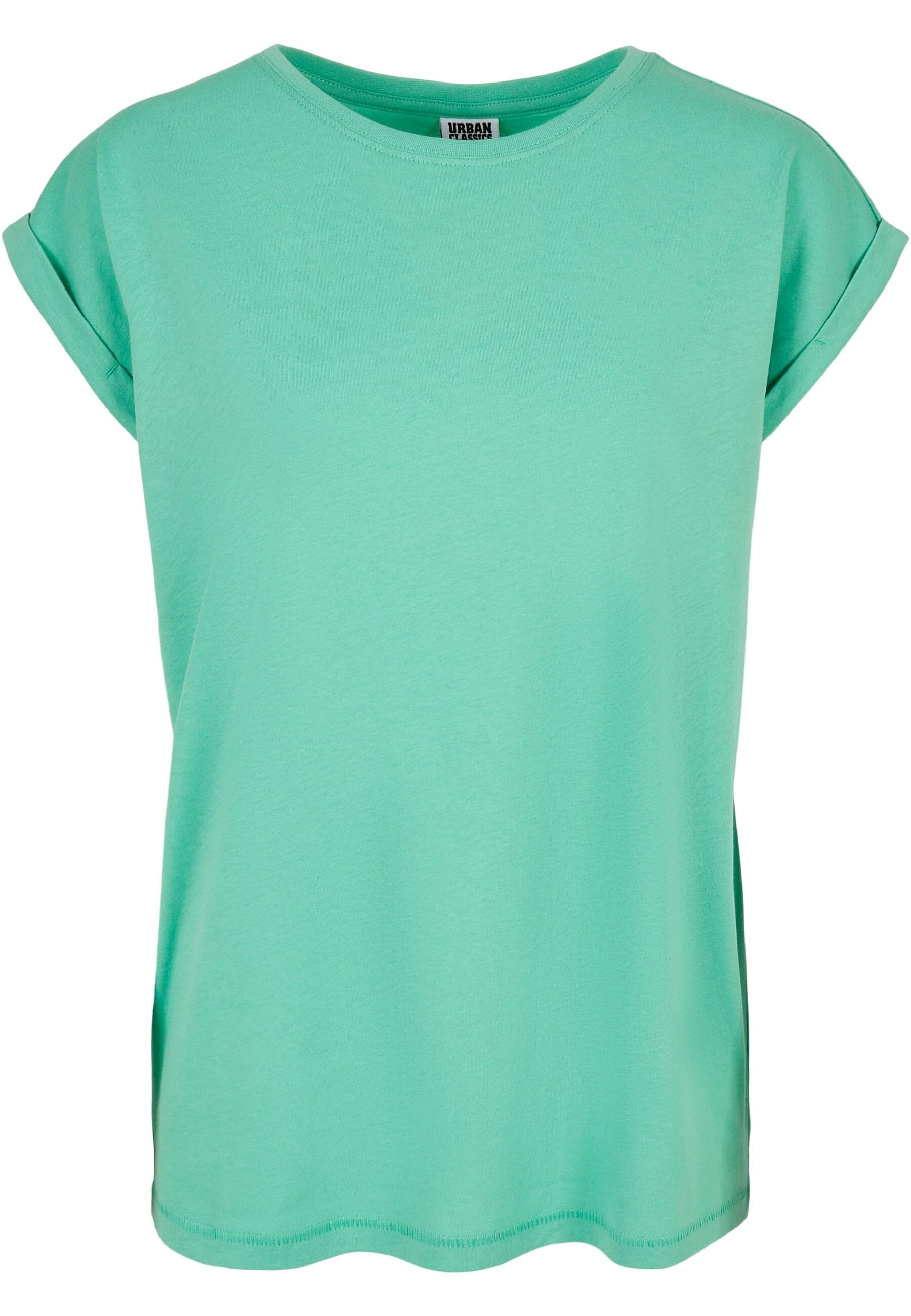 URBAN CLASSICS Kurzarmshirt "Urban Classics Damen Ladies Extended Shoulder Tee"