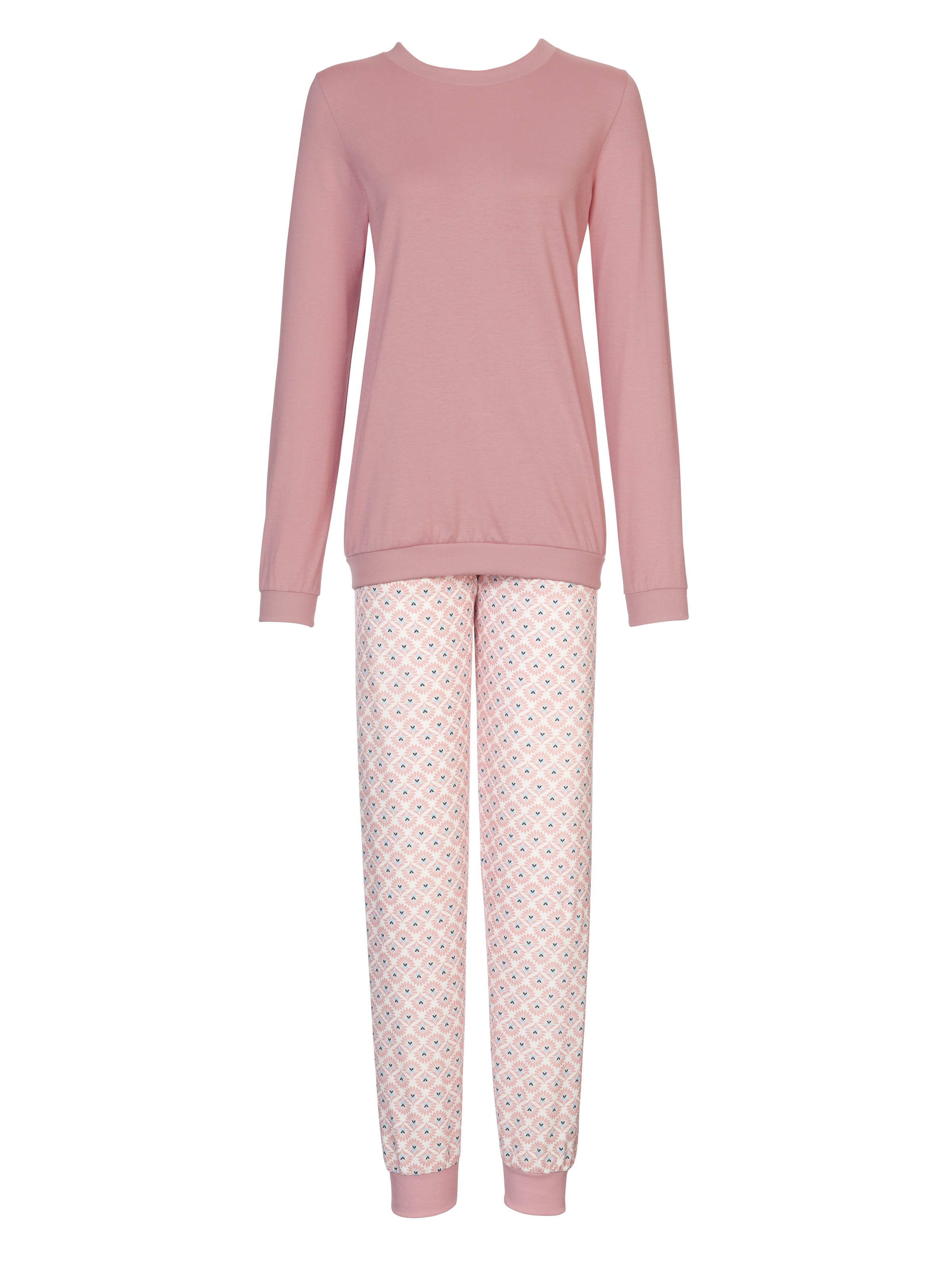 CALIDA Pyjama "Lovely Nights" 2 Stk. tlg., mit Rippbündchen an allen Abschl günstig online kaufen