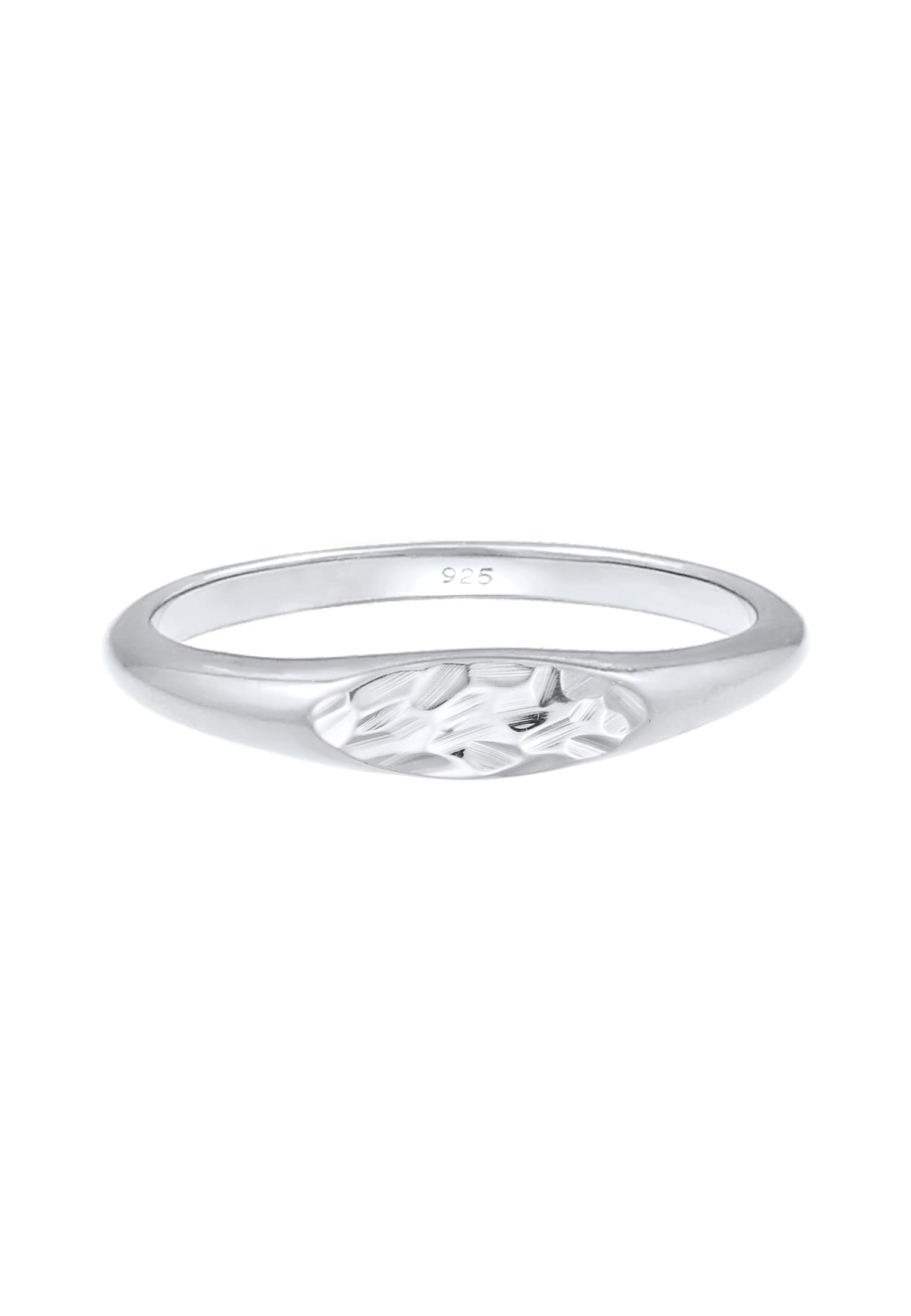 Elli Siegelring »Siegelring Oval Pinky Ring 925 Silber«