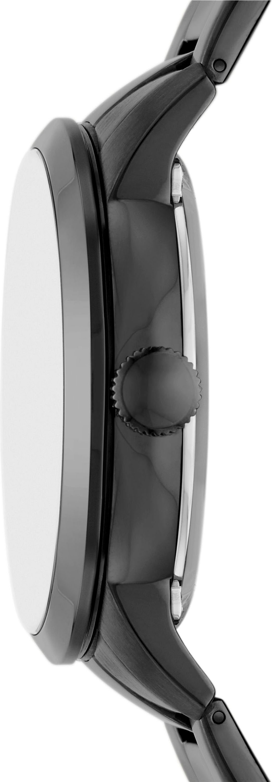 Fossil Automatikuhr »TOWNSMAN Automatic«, Armbanduhr, Herrenuhr, Mechanische Uhr, Edelstahlarmband, analog