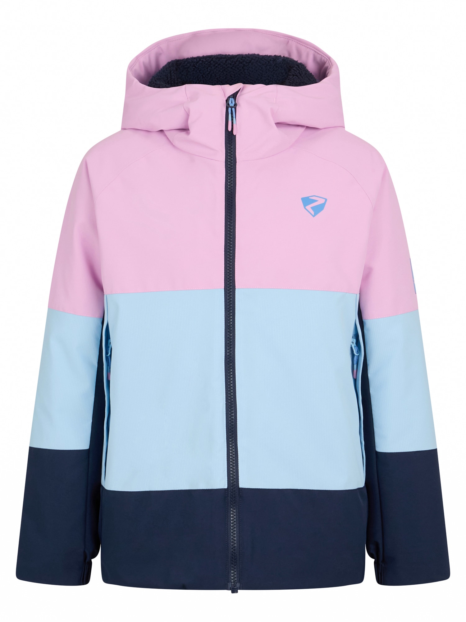 Ziener Skijacke "ARTIKO-Z AQUASHIELD JUNIOR" wasser- u. winddicht, atmungsaktiv, warm, reflektierende Elemente