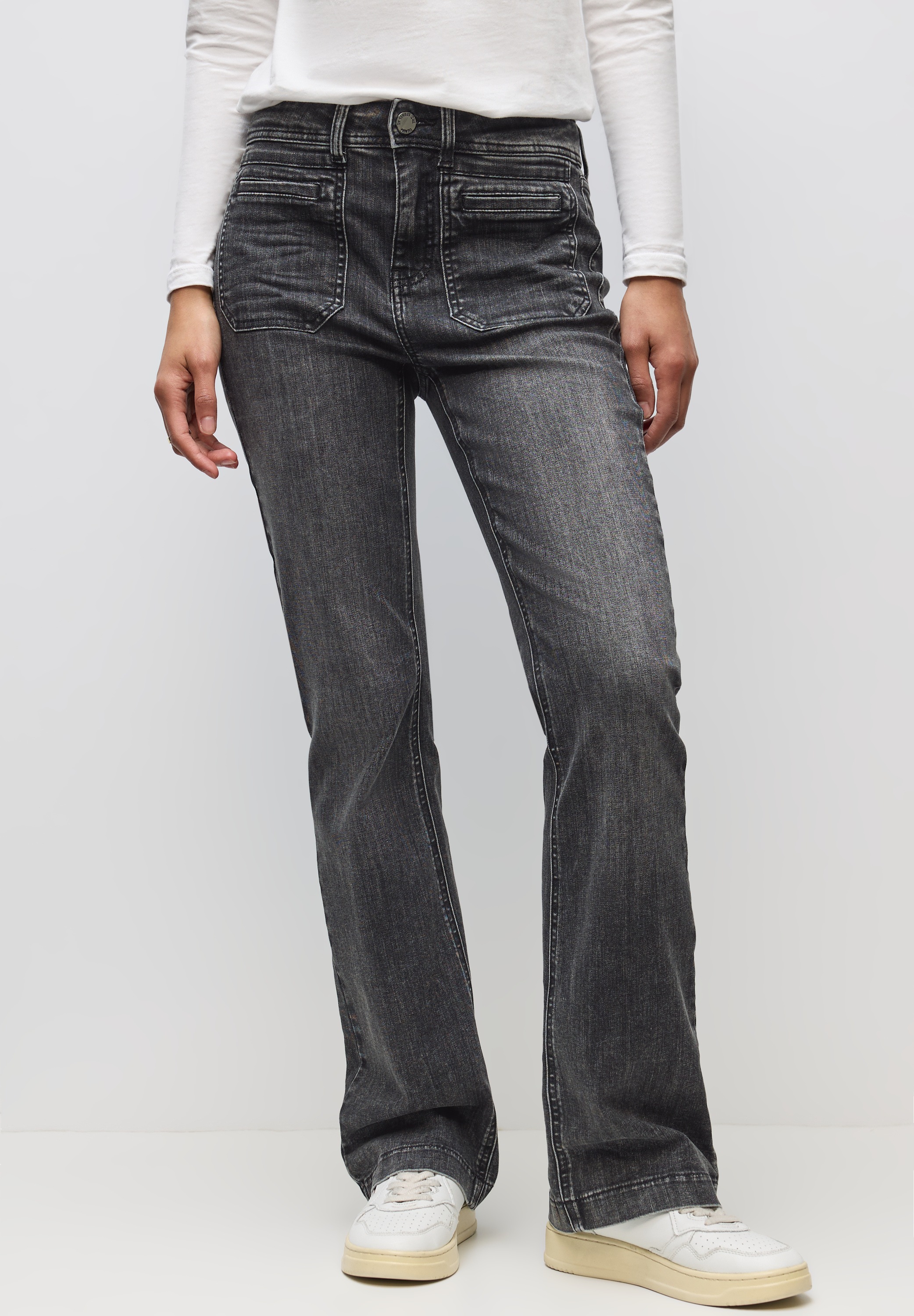 STREET ONE Slim-fit-Jeans, High Waist