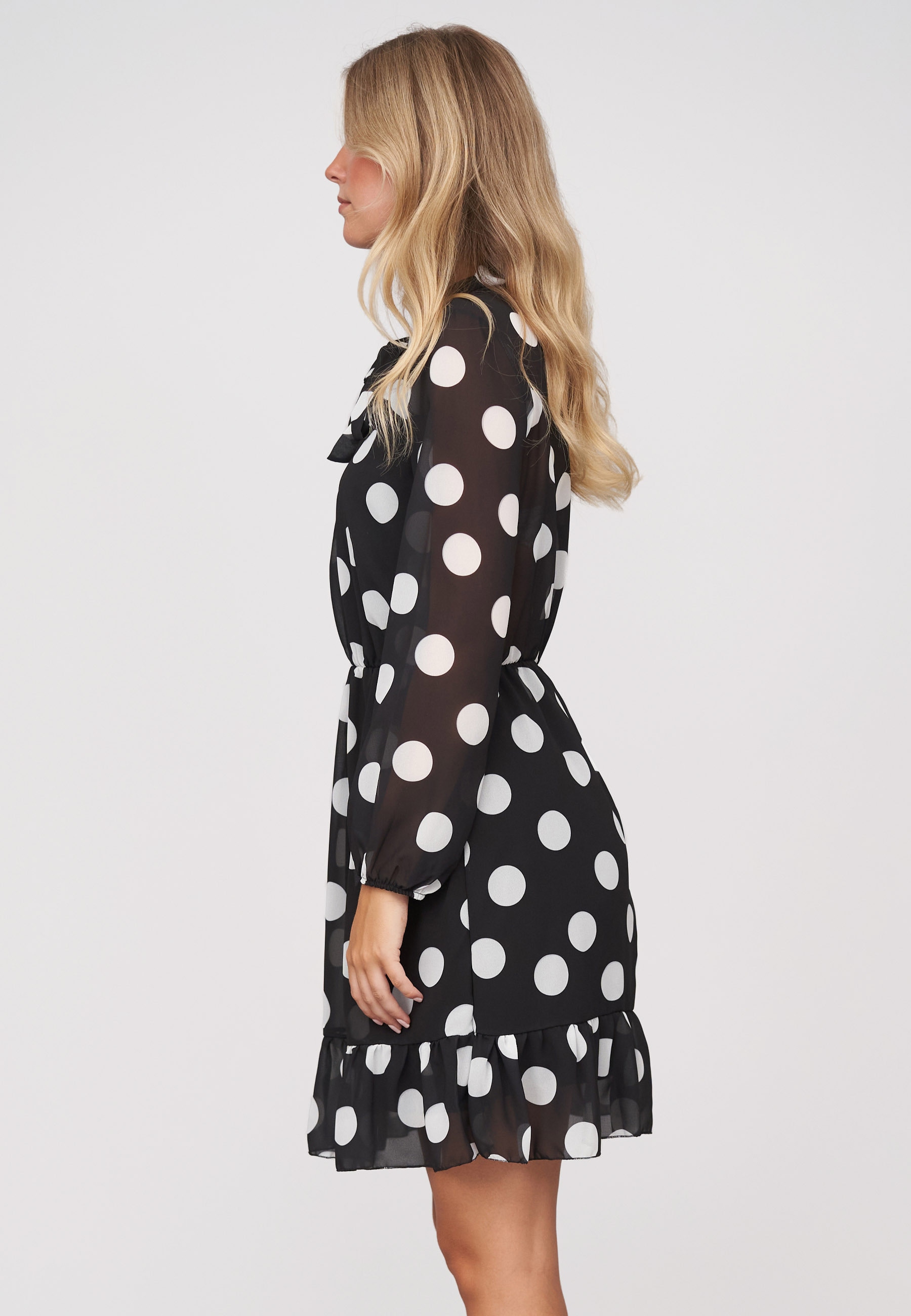 CLOUD 5IVE A-Linien-Kleid »CLOUD 5IVE Longsleeve Mini Dress« 1 tlg.
