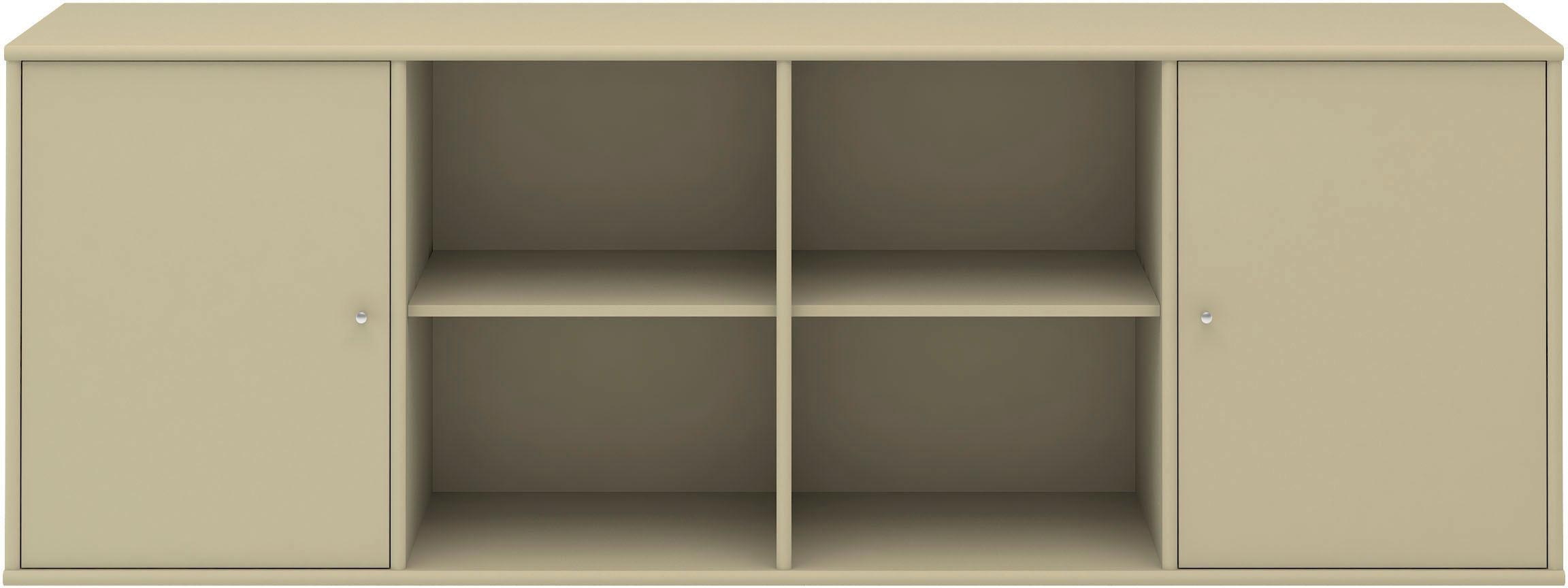 Hammel Furniture Sideboard »Mistral, Hochwertig Schrank, hängend/stehend montierbar«, mit zwei Türen, B: 177 cm, anpassungsbar Designmöbel