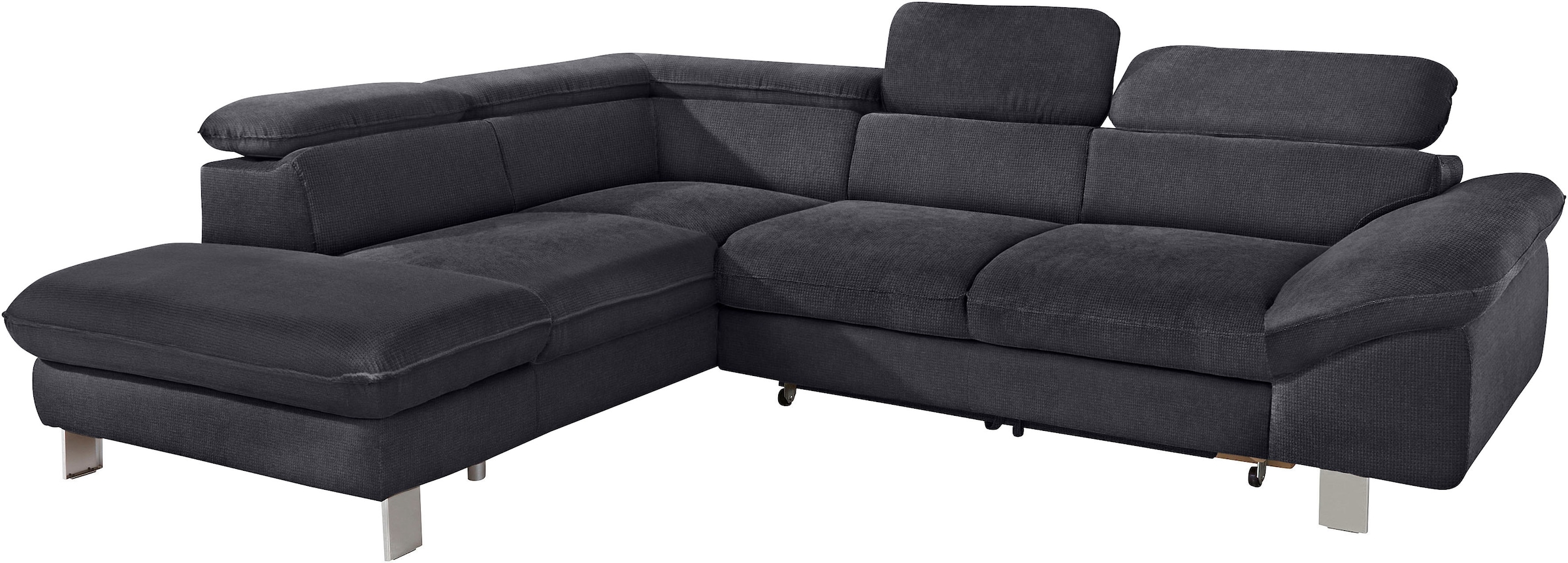 COTTA Ecksofa »Driver L-Form« mit Kopfteilverstellung, wahlweise mit Bettfunktion & Bettkasten