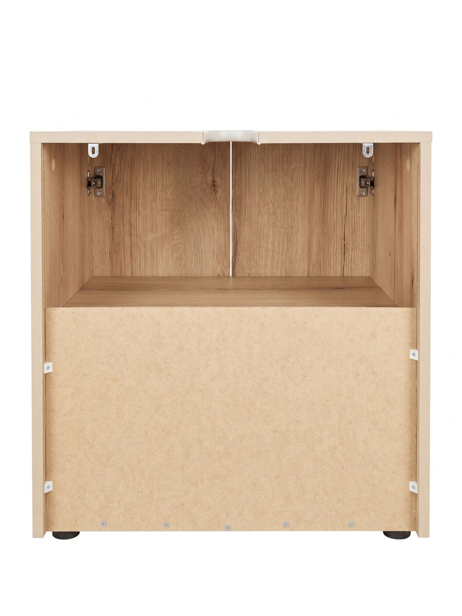 OTTO home Waschbeckenunterschrank »Amrum« Breite 60 cm dekorative Lamellenoptik