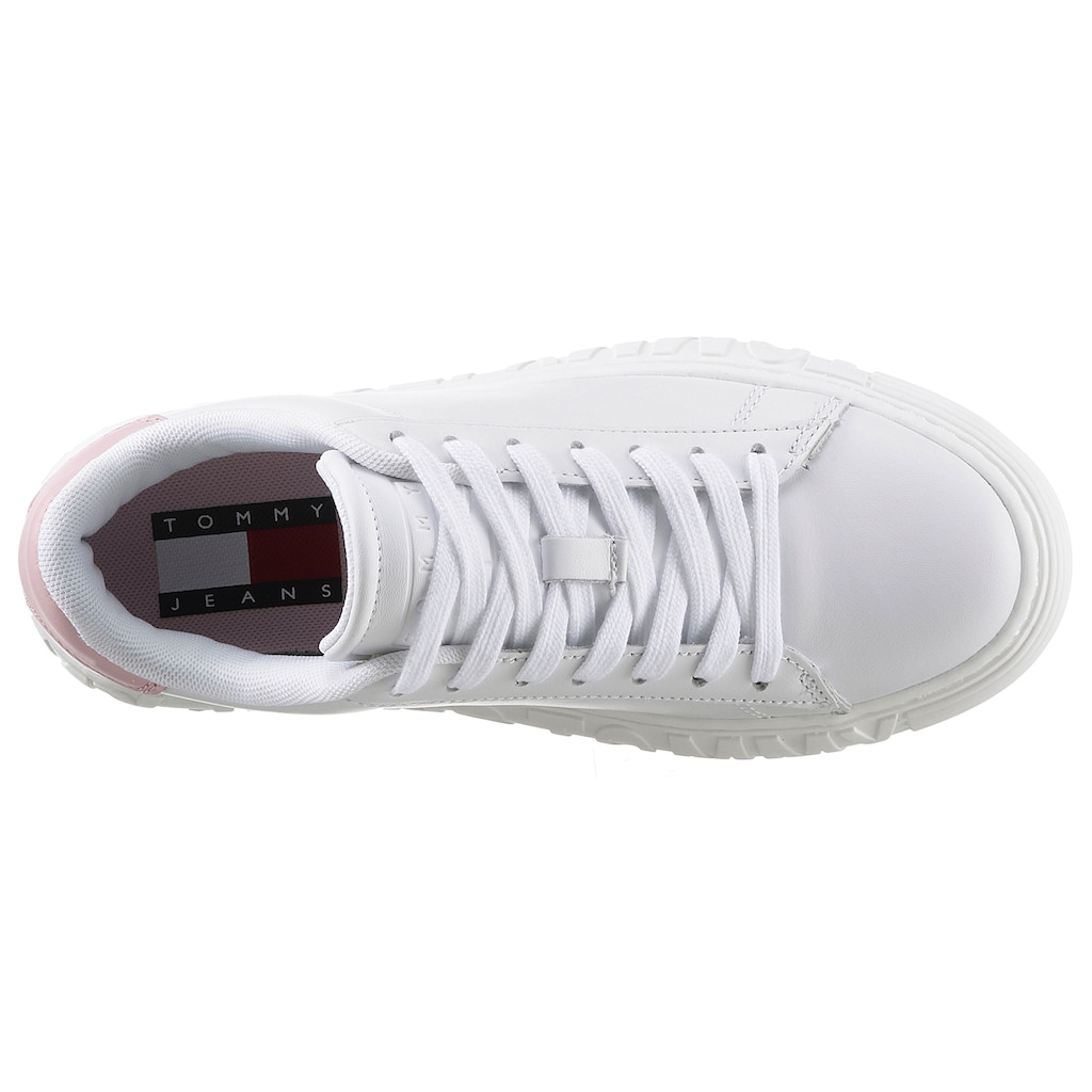 Tommy Jeans Plateausneaker »TOMMY JEANS NEW CUPSOLE LEATHER«