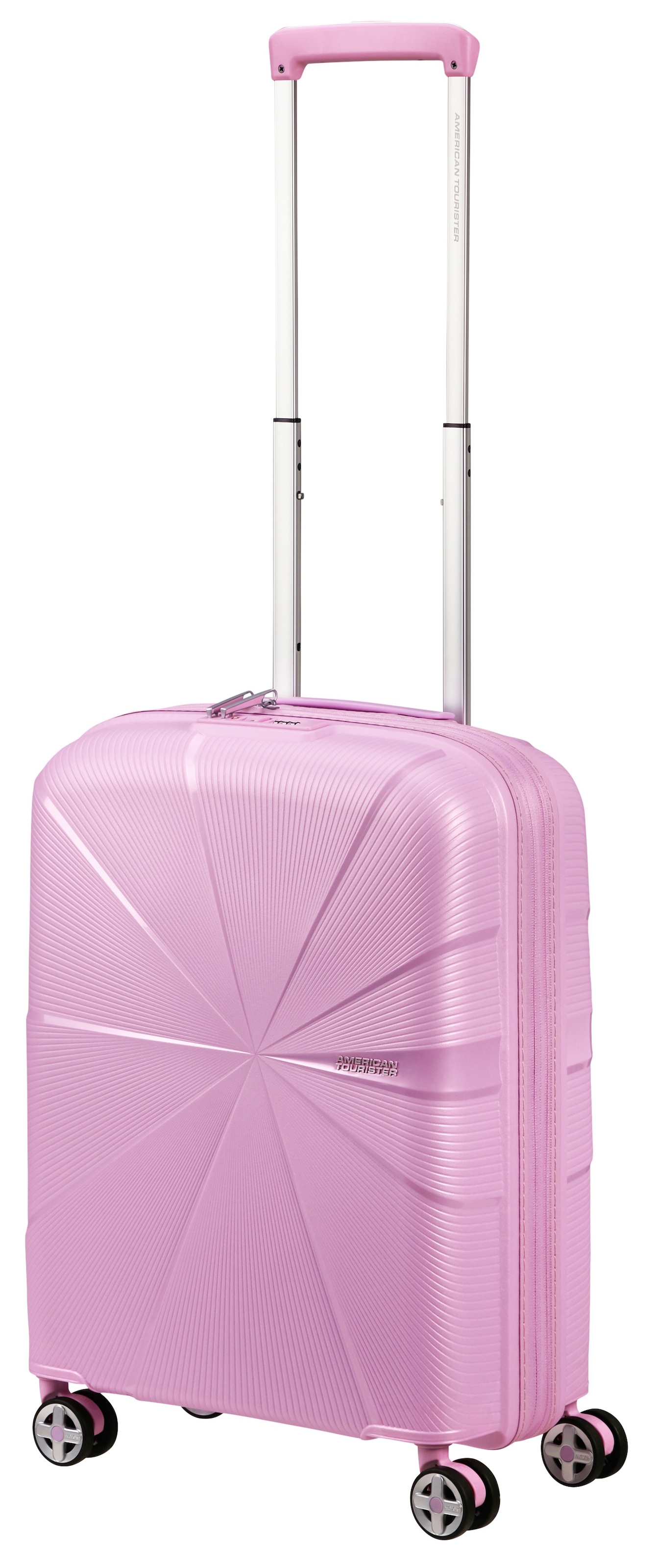 American Tourister® Hartschalen-Trolley »STARVIBE 55«, 4 St. Rollen, Handgepäck-Koffer Reisegepäck Koffer TSA-Zahlenschloss