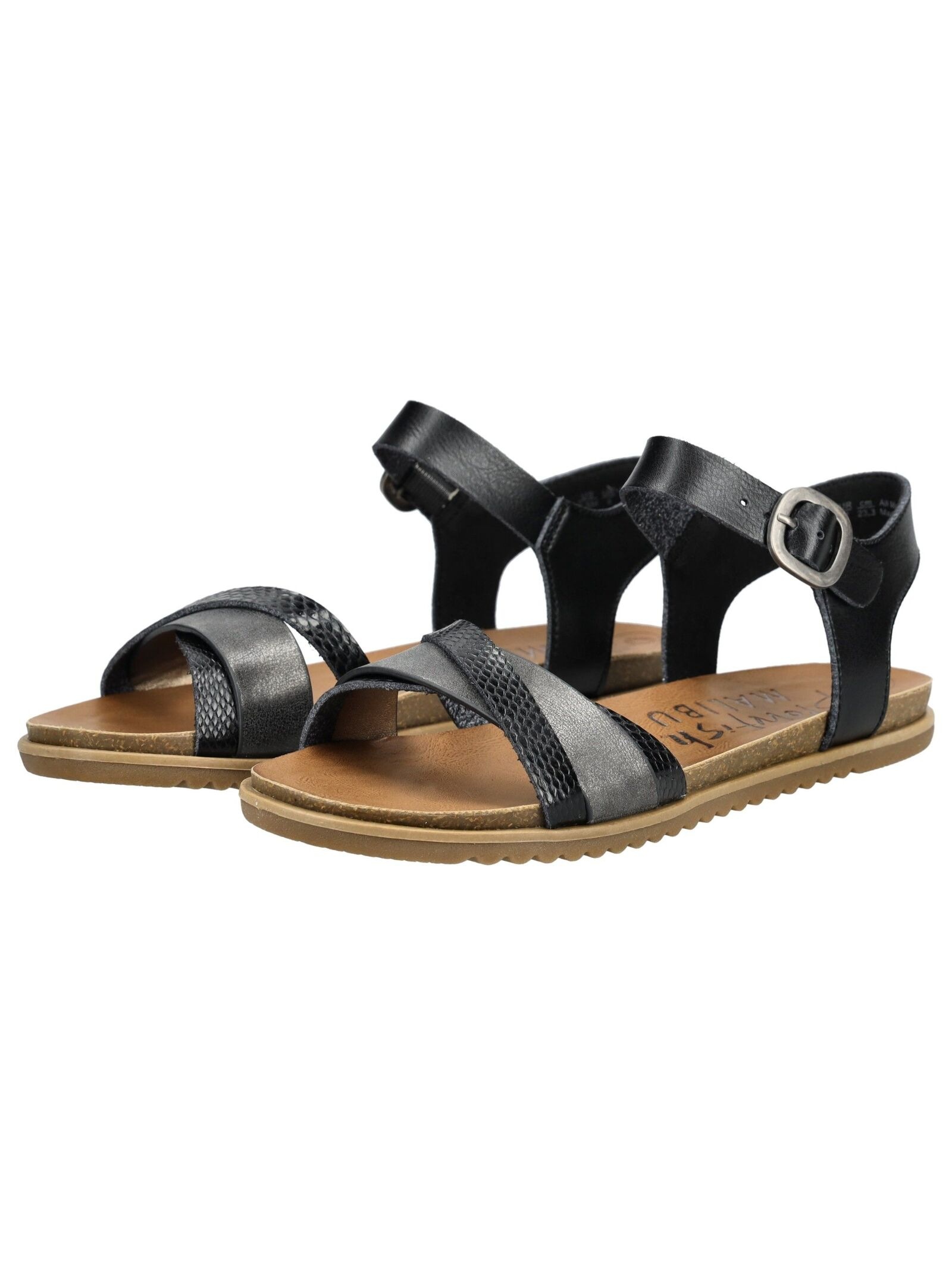 Blowfish Sandalen Leather Imitation Strap Sandals Black 37 3