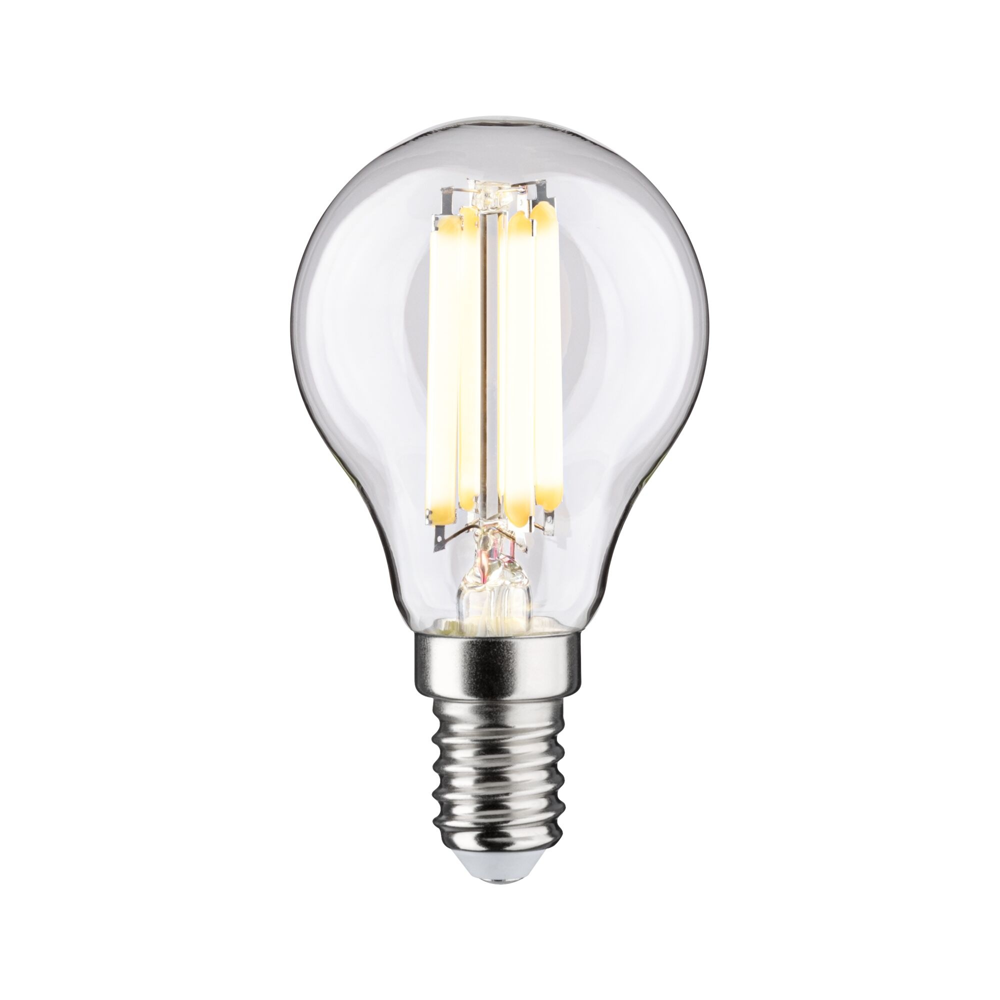 Paulmann LED-Leuchtmittel »Eco-Line Filament 230V LED Tropfen E14 1er-Set 525lm 2,5W 3000K Klar«, E14, 1 St., Warmweiß