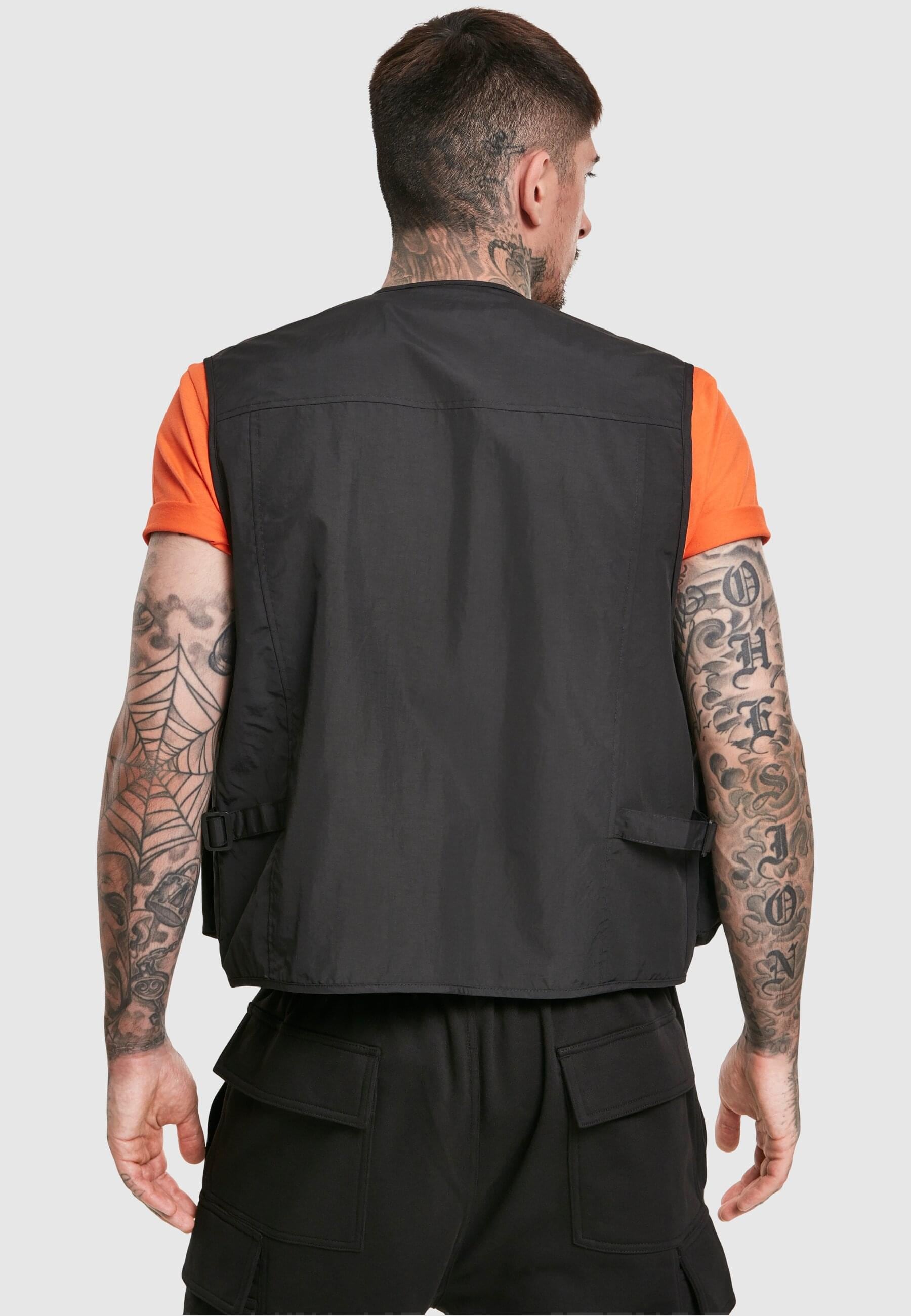 URBAN CLASSICS Jerseyweste »Urban Classics Herren Tactical Vest«, (1 tlg.)