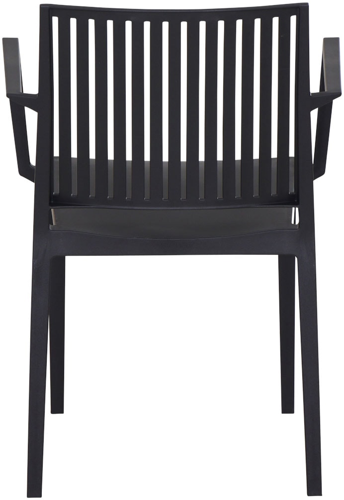 Siena Garden Gartensessel »Lane 2er Set Stapelsessel anthrazit« Set, 2 Stk. tlg. Gestell, Polypropylen/Glasfaser