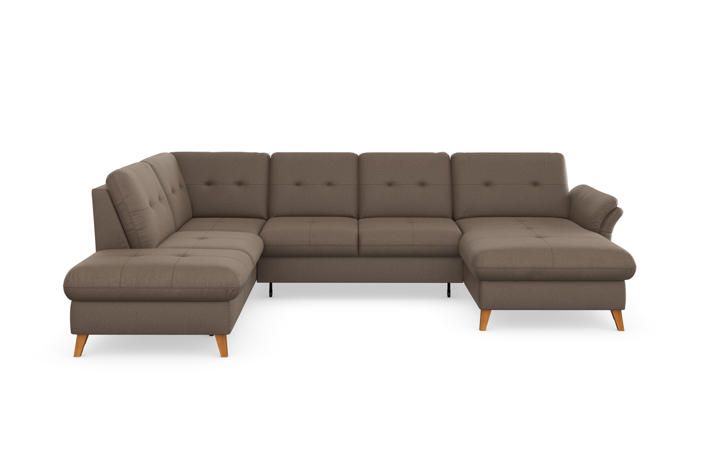 sit&more Wohnlandschaft »Göteborg«, inkl. Sitztiefenverstellung, wahlweise mit Bettfunktion & Bettkasten