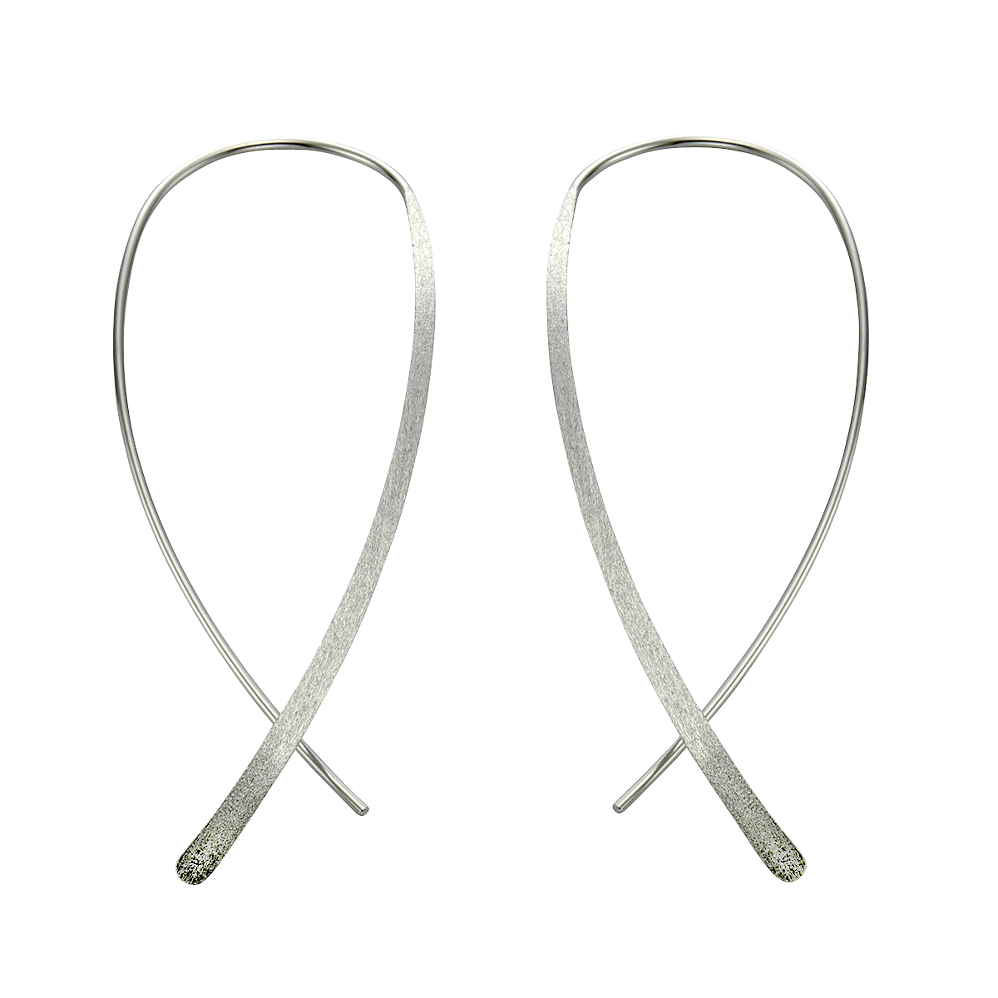 dKeniz Paar Creolen »925-Sterling Silber BAUR Glänzend für weiß« | rhodiniert Zirkonia 1,7cm bestellen
