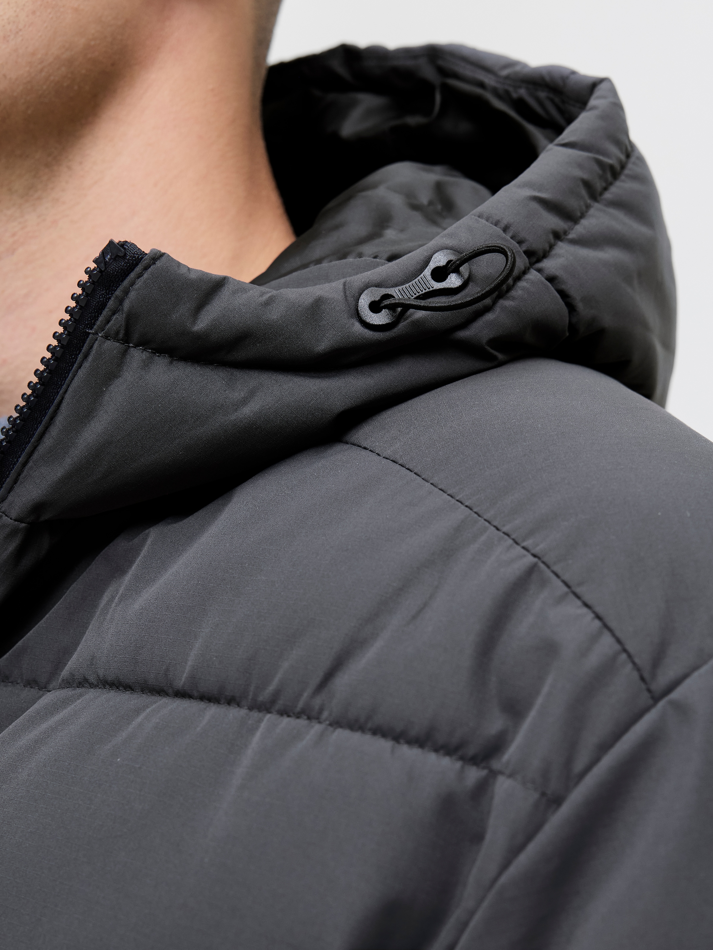 Jack & Jones Steppjacke »JJMAZE PUFFER HOOD« mit Kapuze