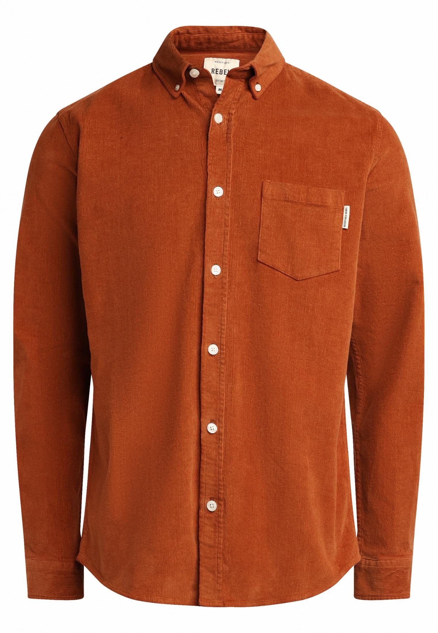 REDEFINED REBEL Langarmhemd »Redefined Rebel Shirt RRPark Shirt Corduroy REGULAR FIT«