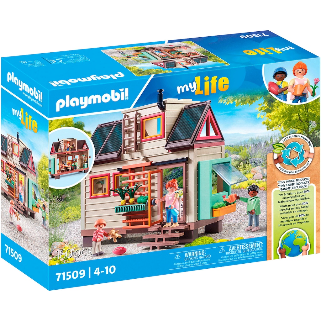 Playmobil® Konstruktions-Spielset »Tiny Haus (71509), My Life«, (160 St.), Made in Germany