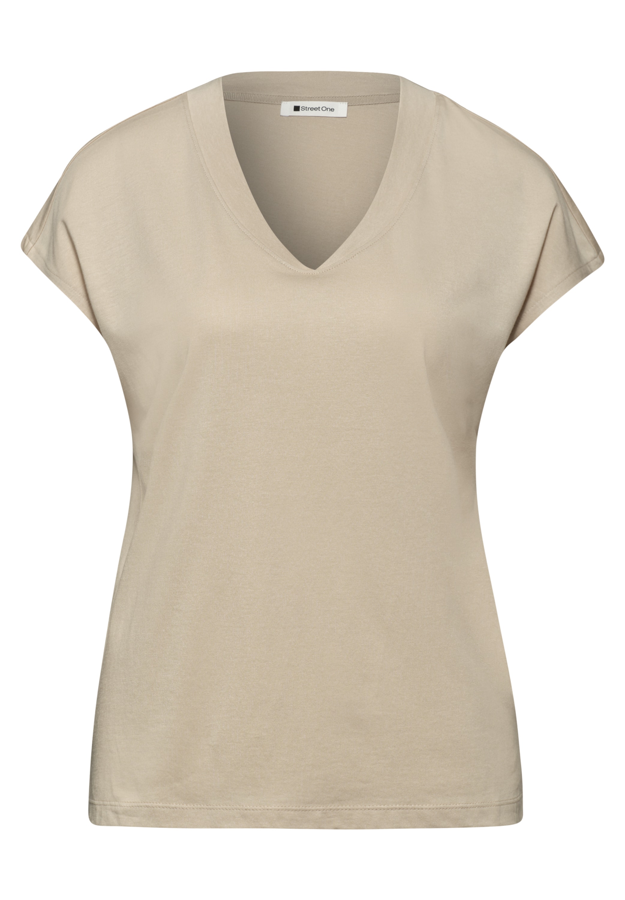 STREET ONE V-Shirt mit V-Ausschnitt