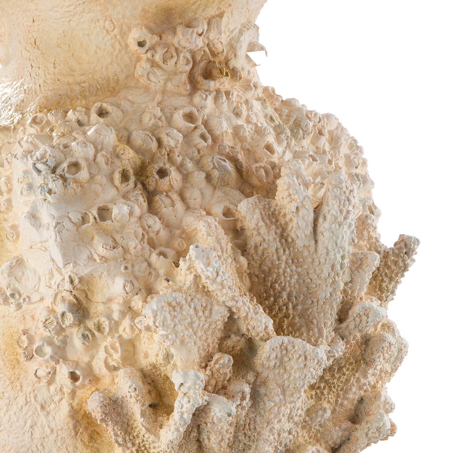 GILDE Bodenvase »Bodenvase Amphora Seychelles weiß H. 80,5 cm«