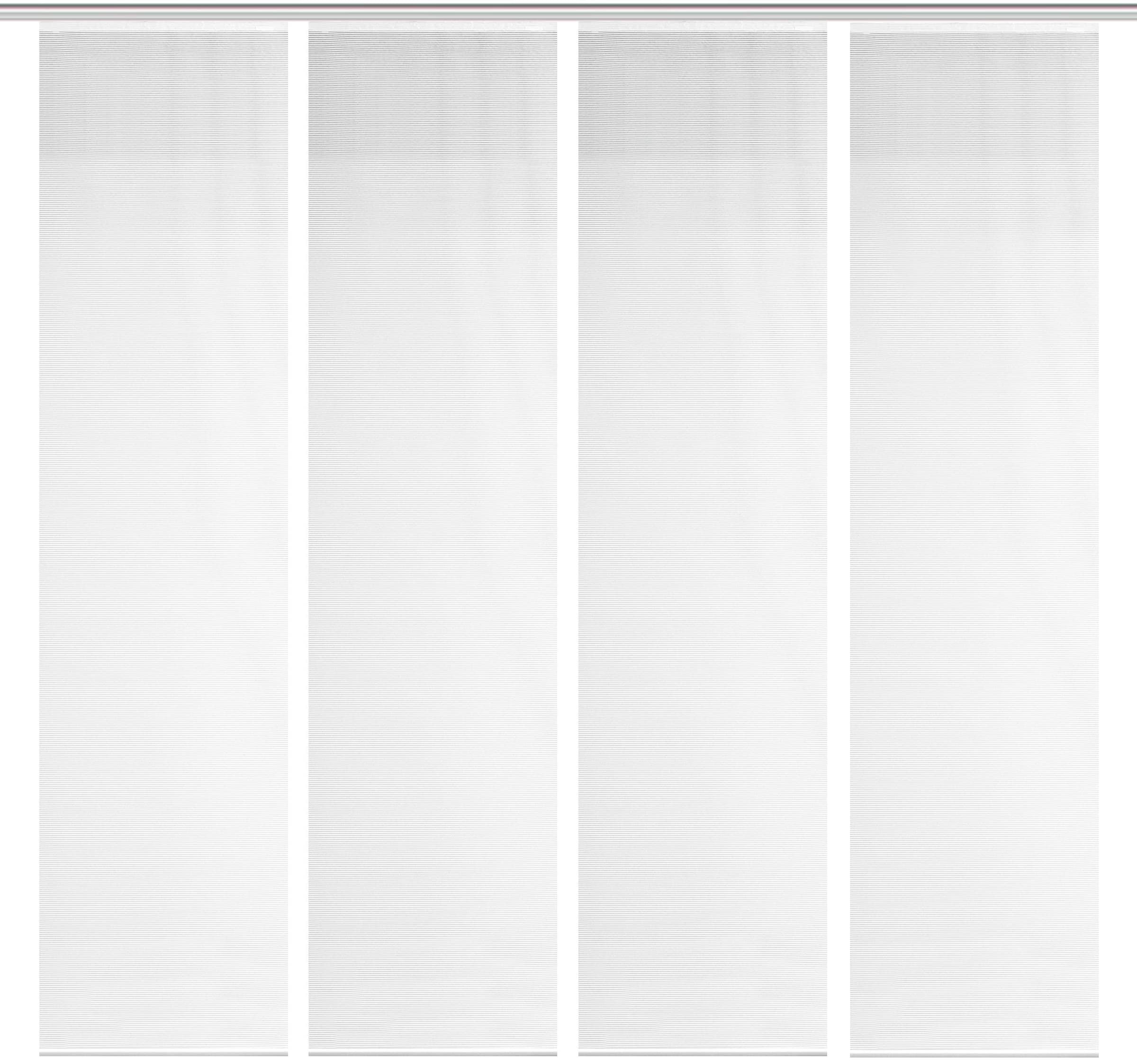 Vision S Schiebegardine "4ER SET ROM" Paneelwagen 4 Stk. tlg. HxB: 260x60, günstig online kaufen