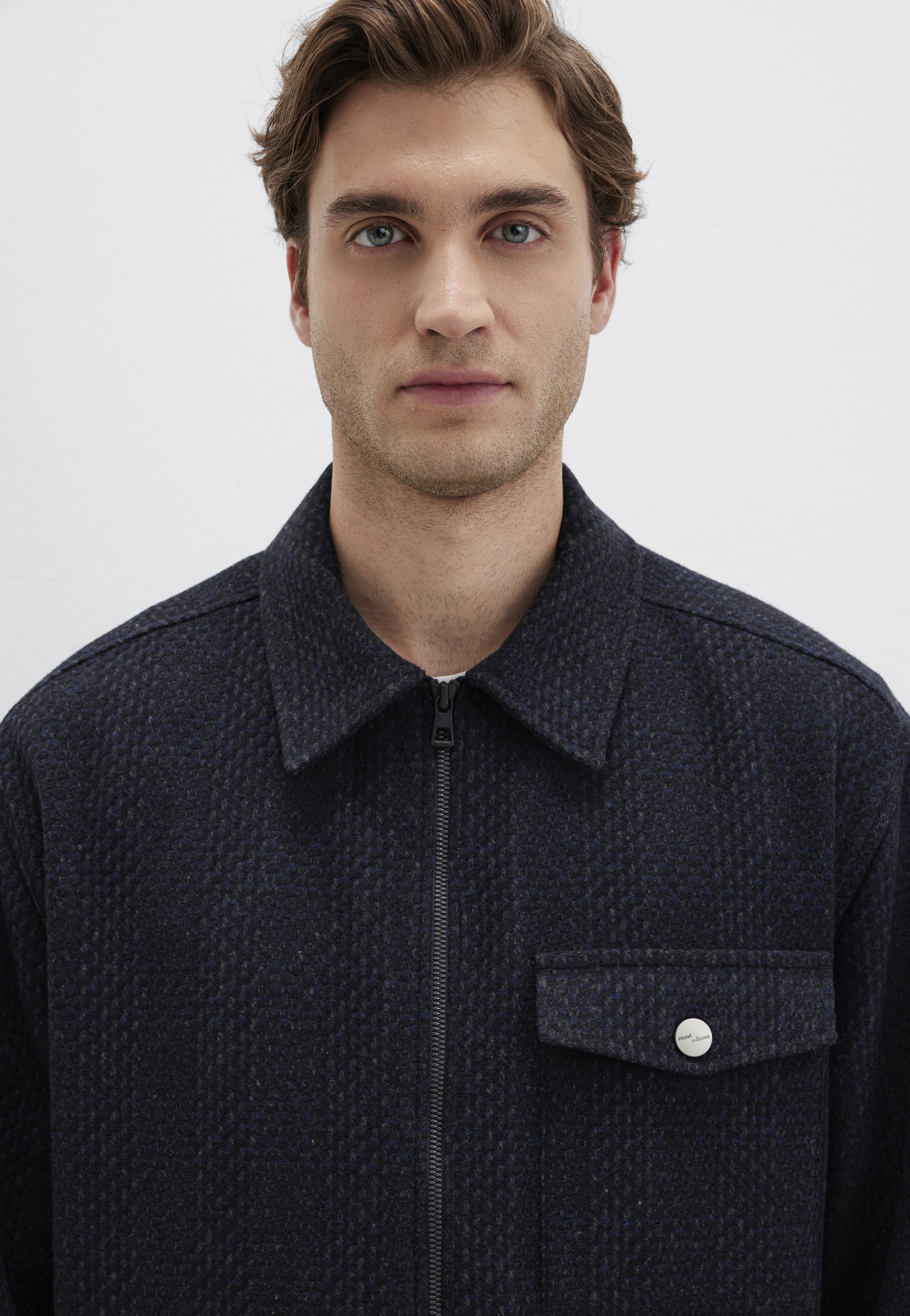 Mavi Langarmhemd »FULL ZIP SHIRT«, Premium Jacke
