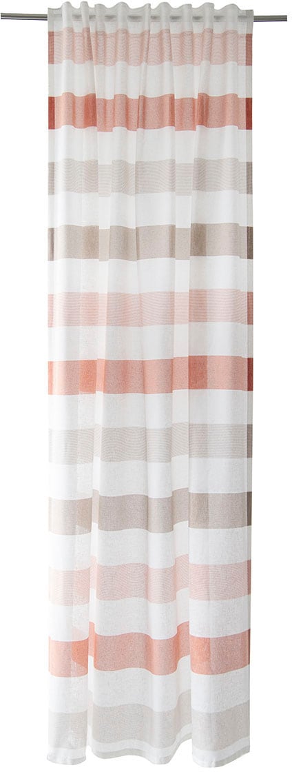 HOMING Gardine "Jaron" verdeckte Schlaufen 1 Stk. tlg. Streifen, modern, Fa günstig online kaufen