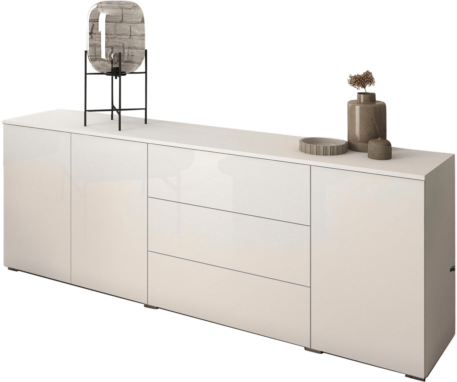 INOSIGN Sideboard "PARIS", (1 St.), Moderne 190cm breite grifflose Kommode, günstig online kaufen