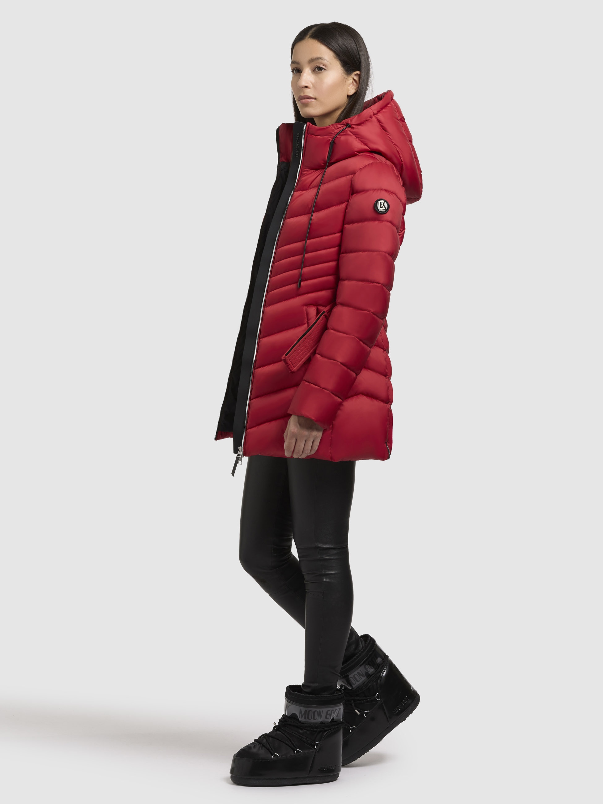 khujo Steppjacke »SELMA«, mit Kapuze