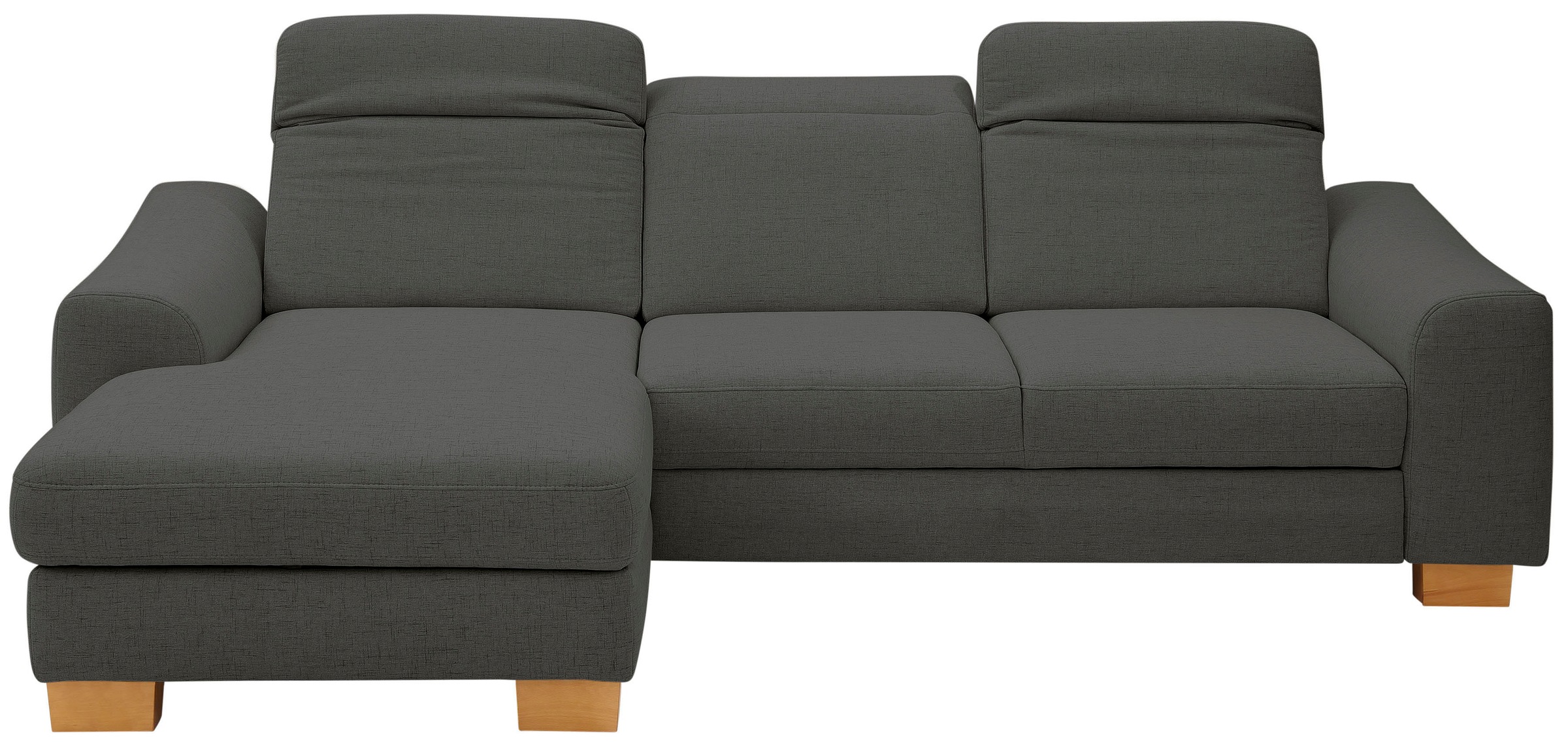 Home affaire Ecksofa »Dundee L-Form«, wahlweise mit Kopfteilverstellung und zusätzlich mit Bettfunktion