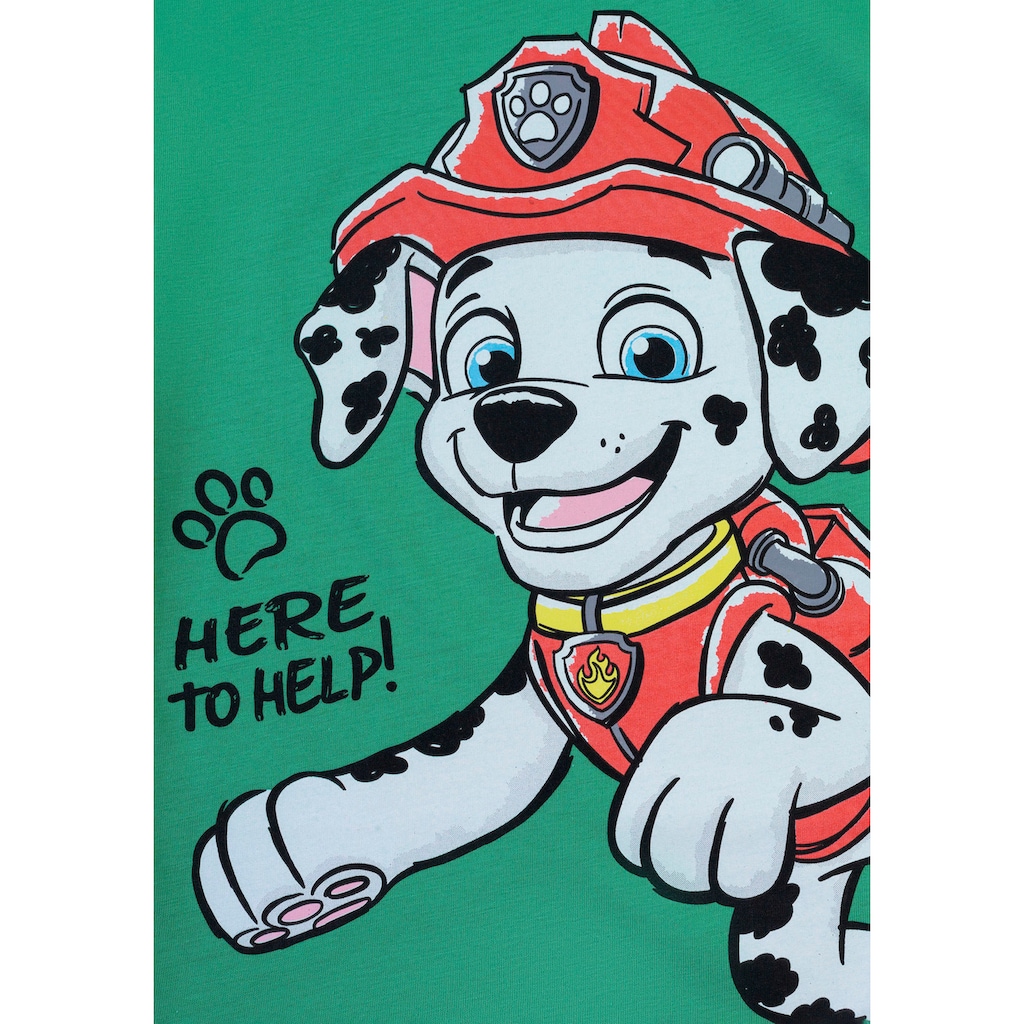 PAW PATROL Kurzarmshirt »Paw Patrol Kurzarmshirt«