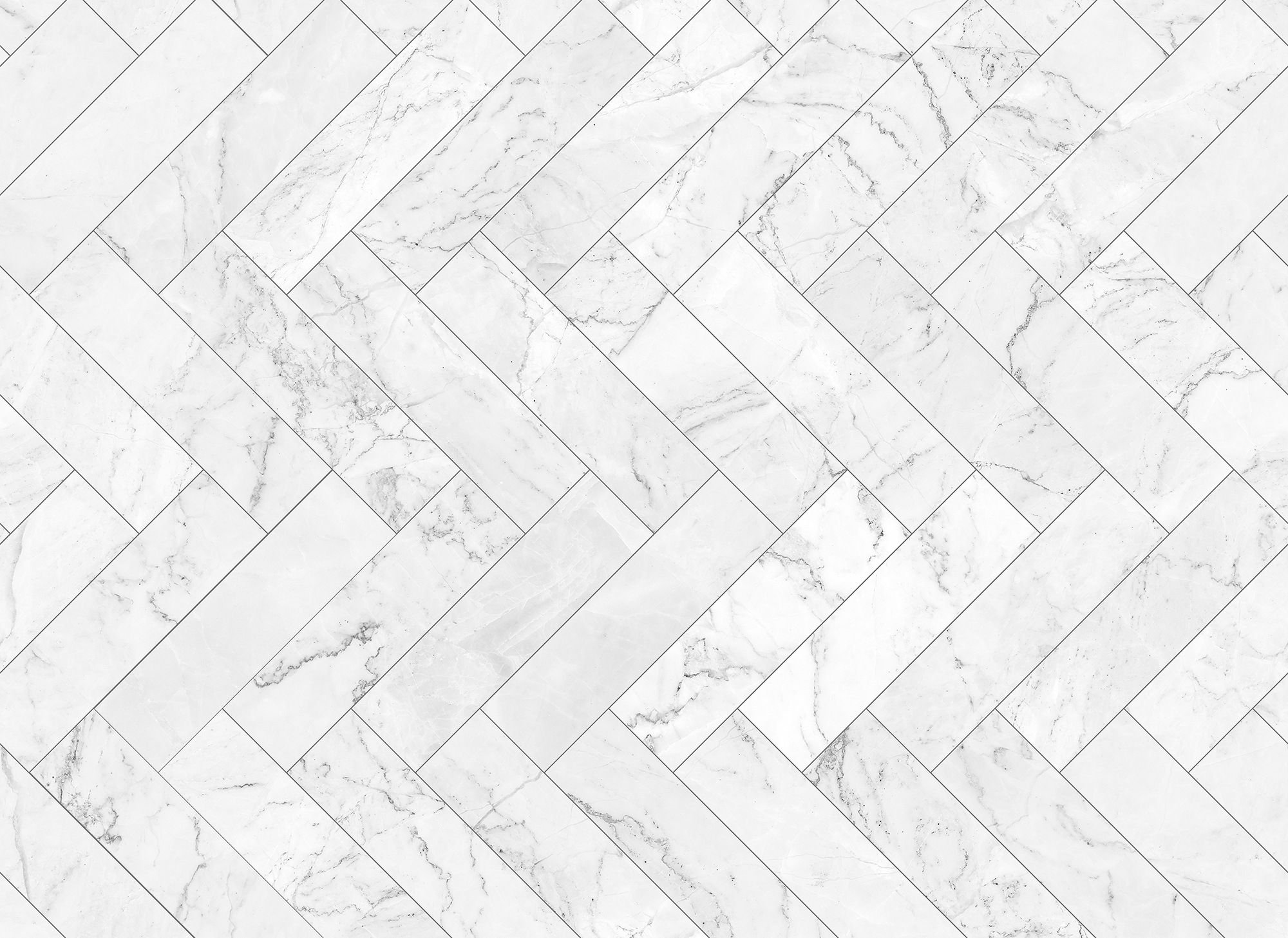 living walls Fototapete "Designwalls Marble Tiles" glatt Vlies, Wand, Schräge, Decke