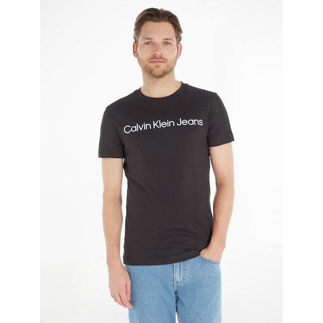 Calvin Klein Jeans T-Shirt »CORE INSTITUTIONAL LOGO SLIM TEE« ▷ kaufen |  BAUR