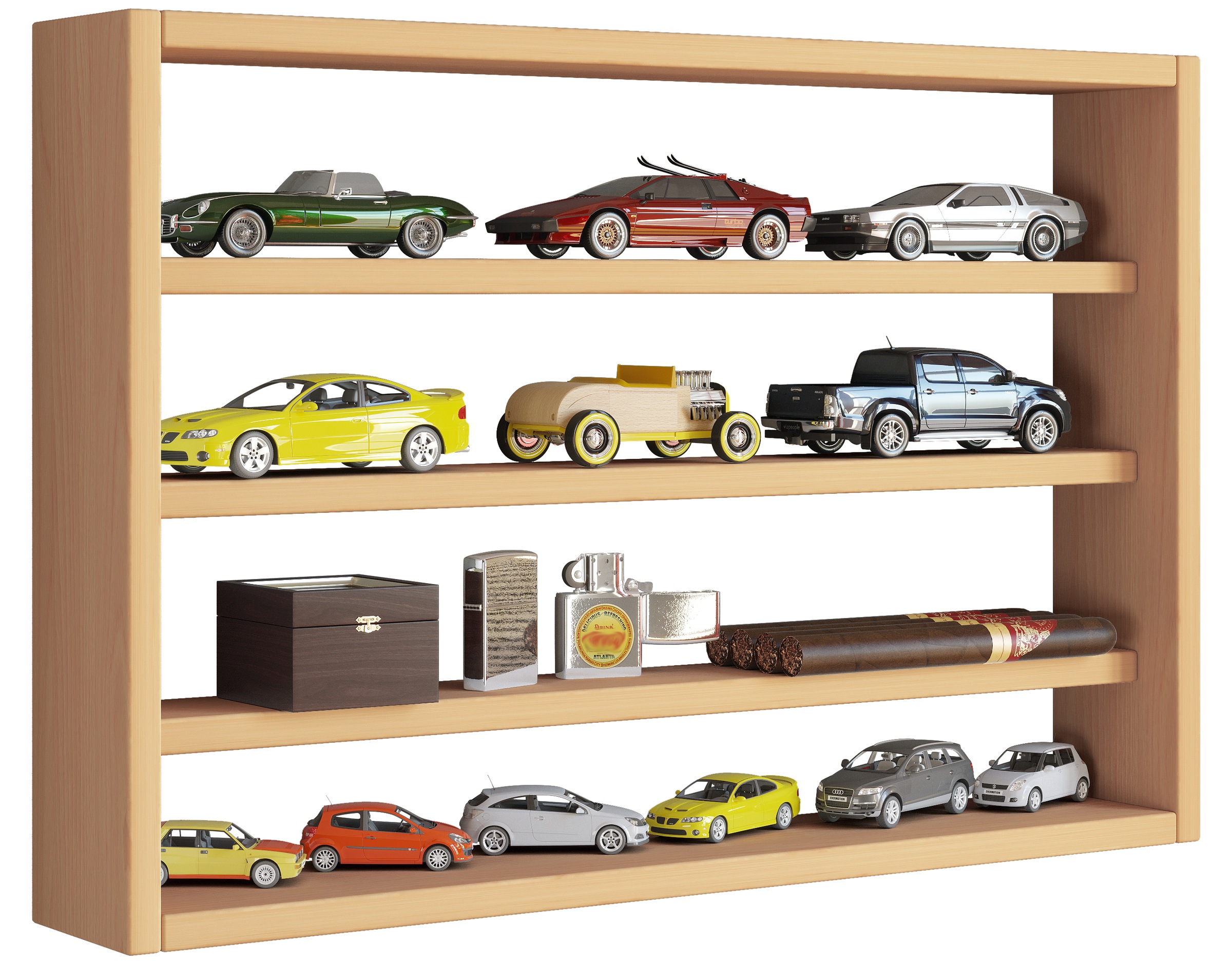 VCM Wandregal "VCM Regal hängend  Maße ca. H. 40 x B. 60 x T. 10 cm  Modern günstig online kaufen