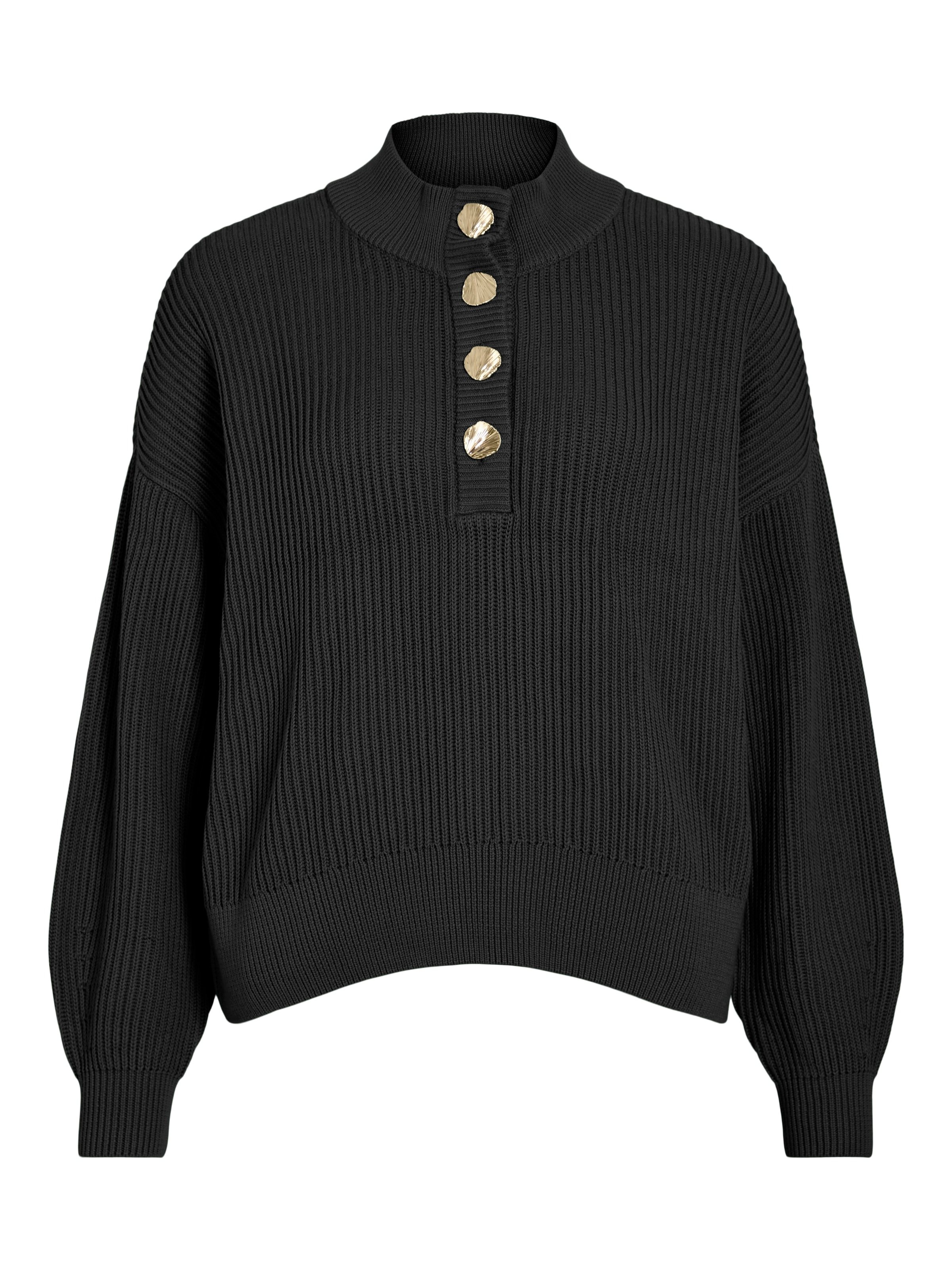 Vila Stehkragenpullover "VICHING CREW NECK L/S KNIT TOP - NOOS" günstig online kaufen