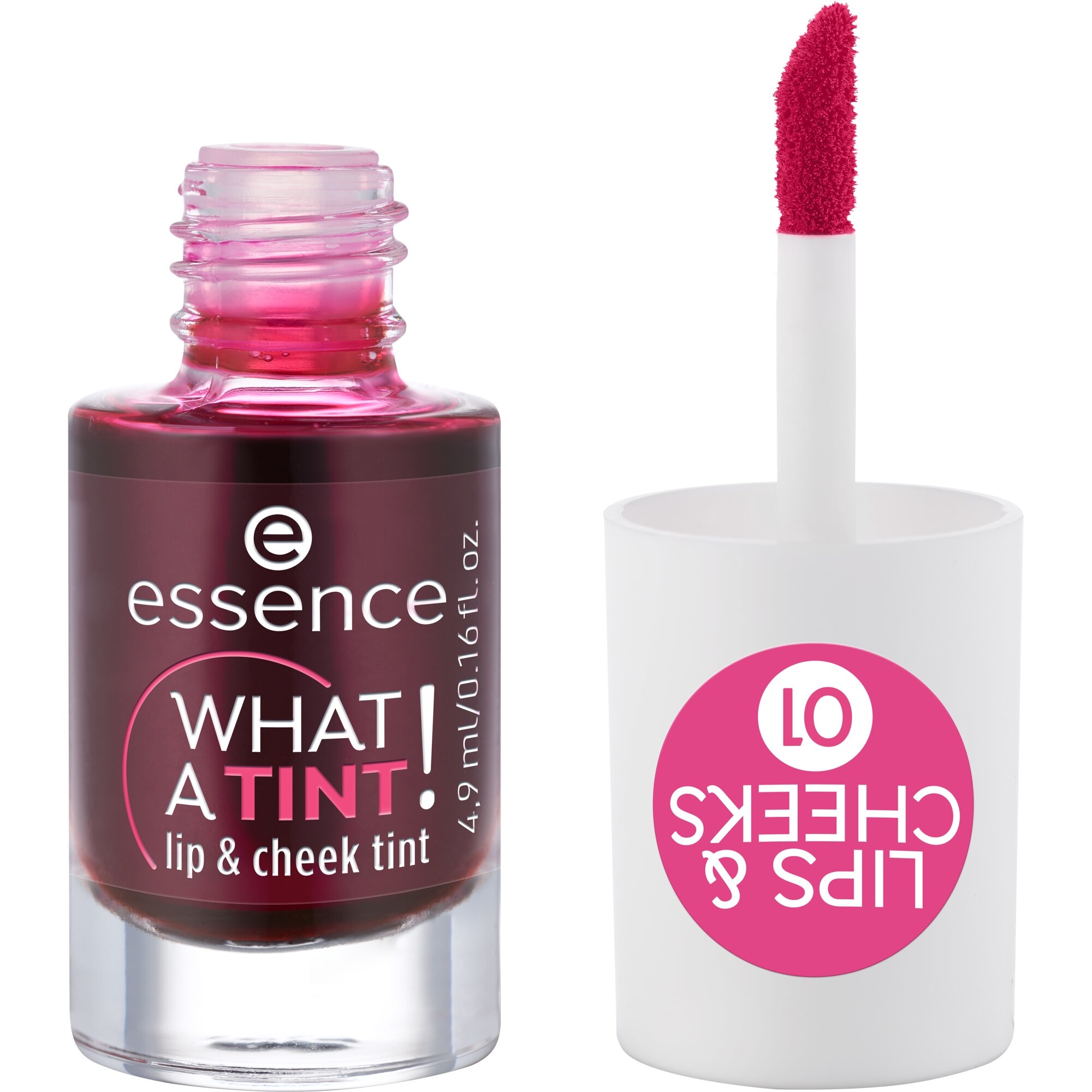Essence Rouge »WHAT A TINT! LIP & CHEEK TINT« mit wasserartiger Textur