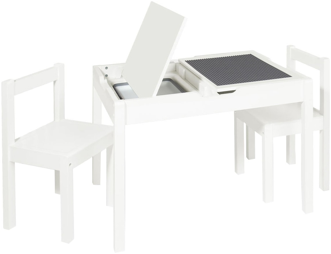 Pinolino® Kindersitzgruppe »Linnea« 3 tlg. Tisch mit Stauraum