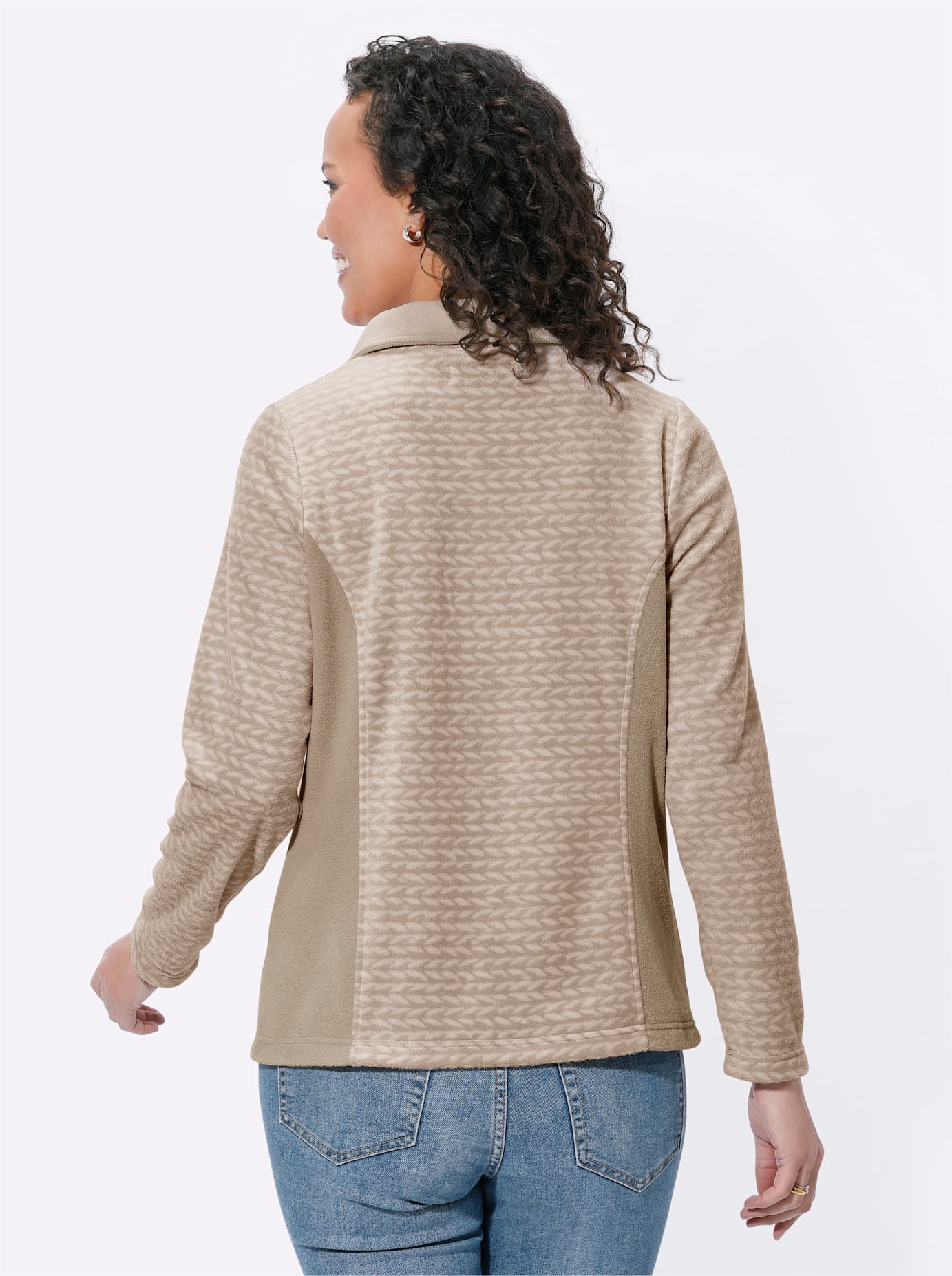 Casual Looks Fleeceshirt "Fleece-Shirt", (1 tlg.) günstig online kaufen