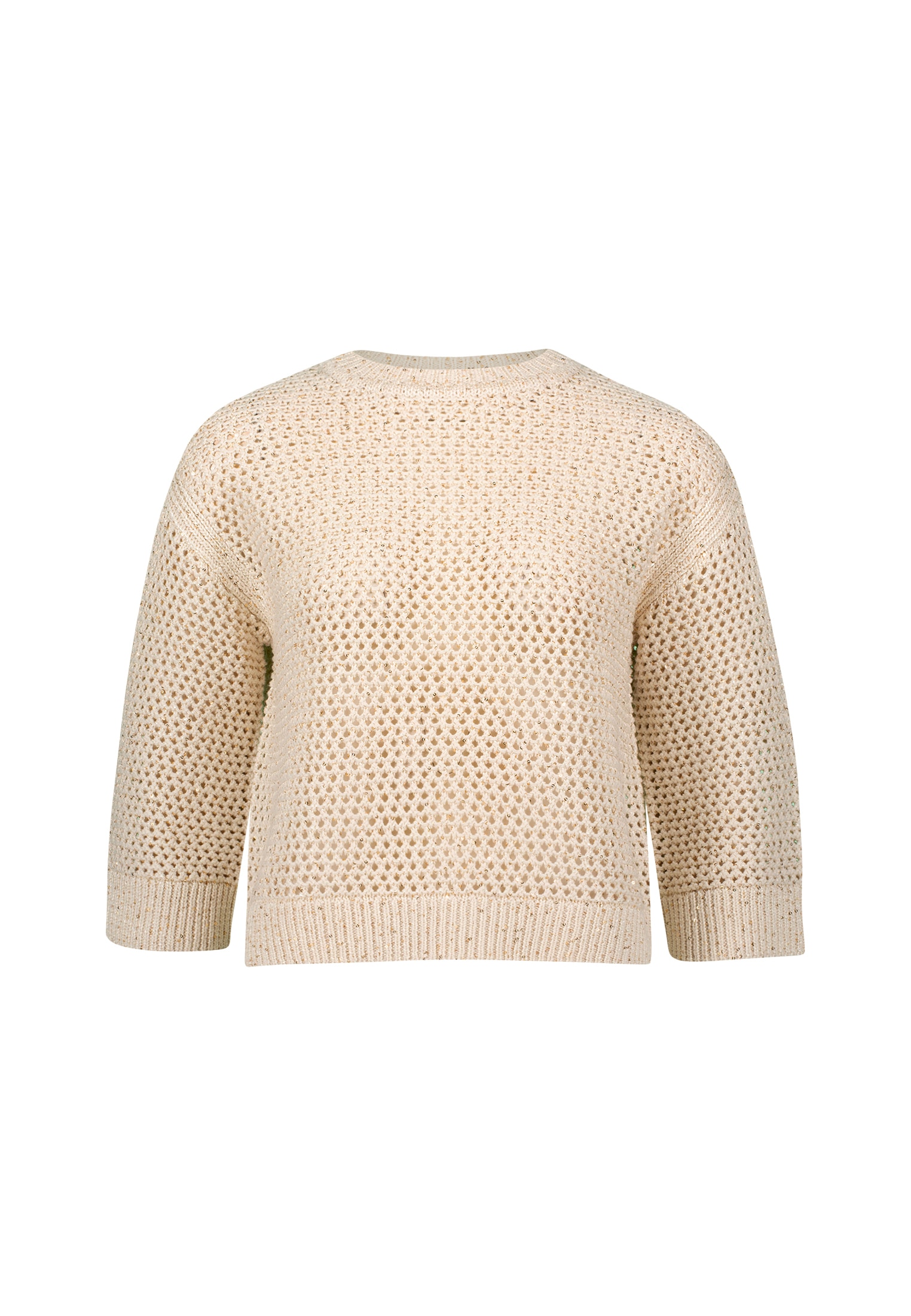 Zero Strickpullover "zero Grobstrickpullover mit Glitzer", (1 tlg.), weiter günstig online kaufen