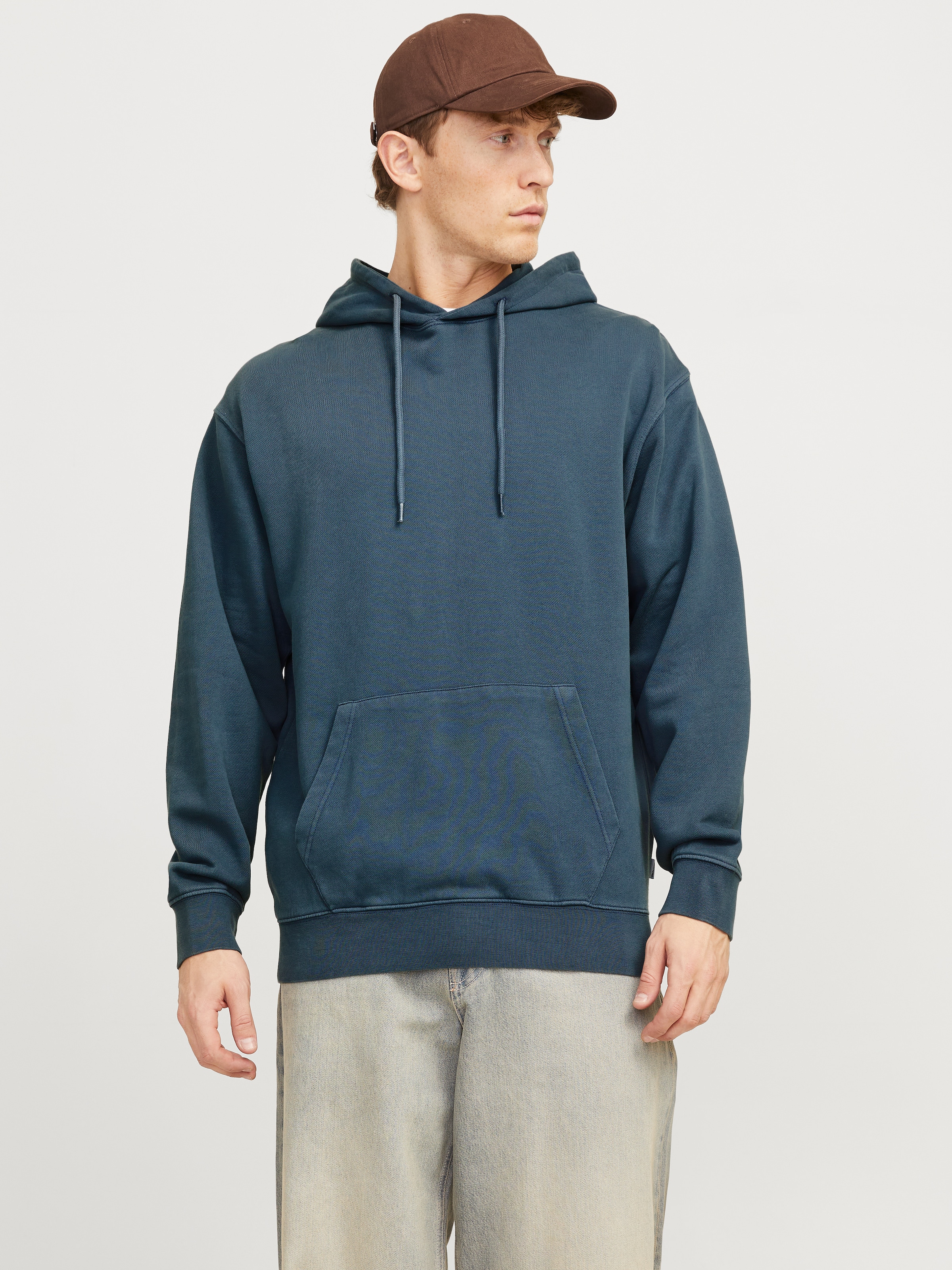 Jack & Jones Kapuzensweatshirt "JJECHARGE FADED SWEAT HOOD NOOS", mit Kapuz günstig online kaufen