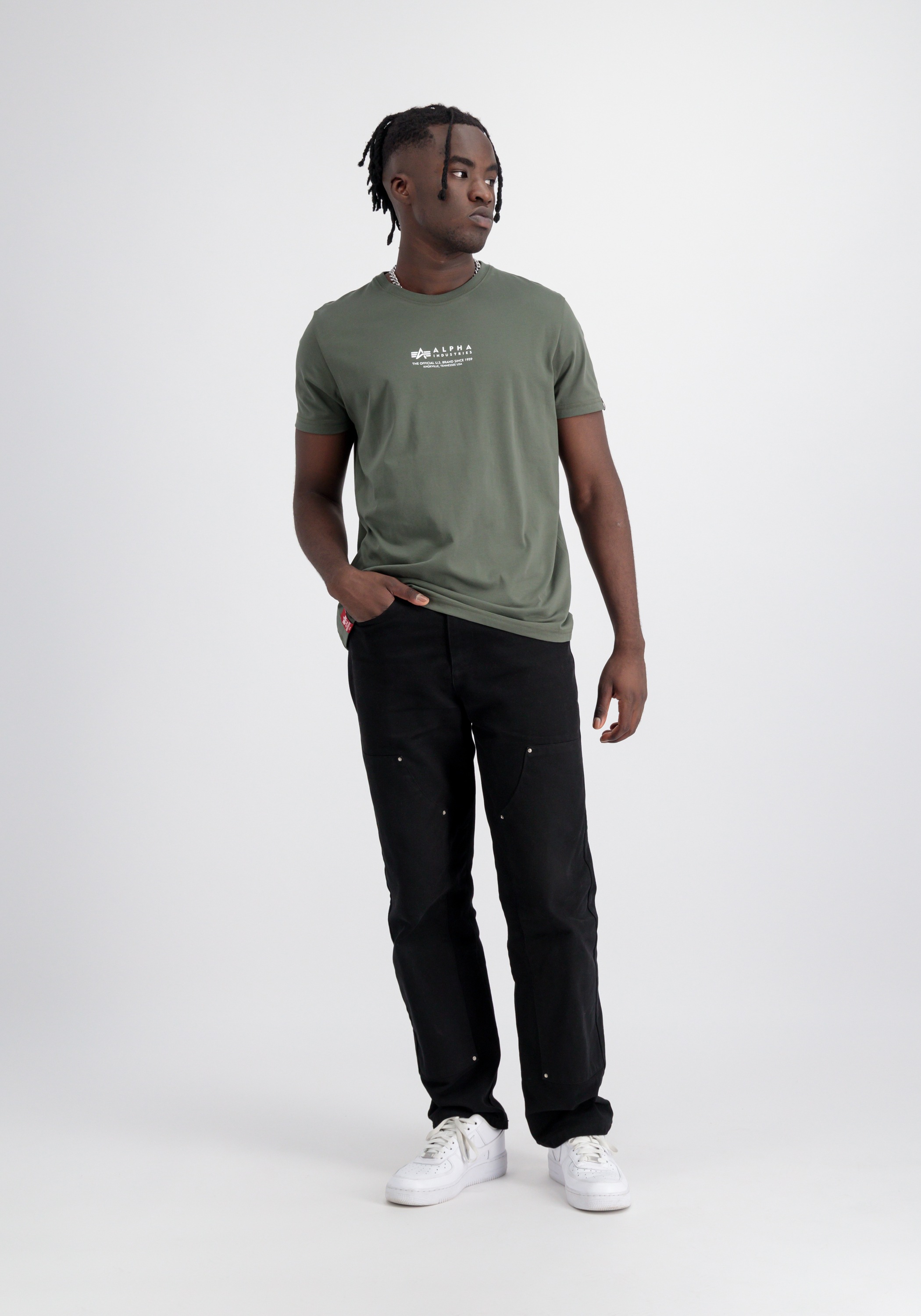Alpha Industries T-Shirt »Alpha Industries Men - T-Shirts Alpha Wording T«