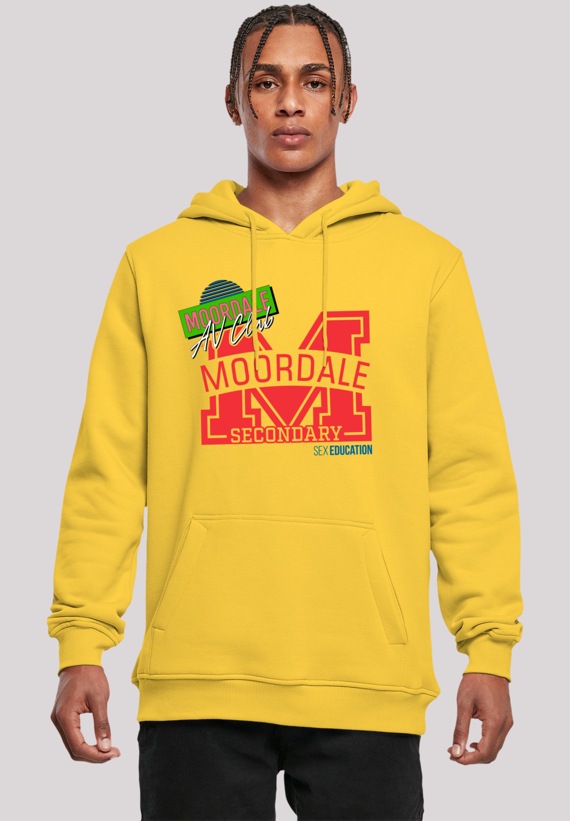 F4NT4STIC Kapuzenpullover "Sex Education Moordale M Collage Netflix TV Series", Premium Qualität