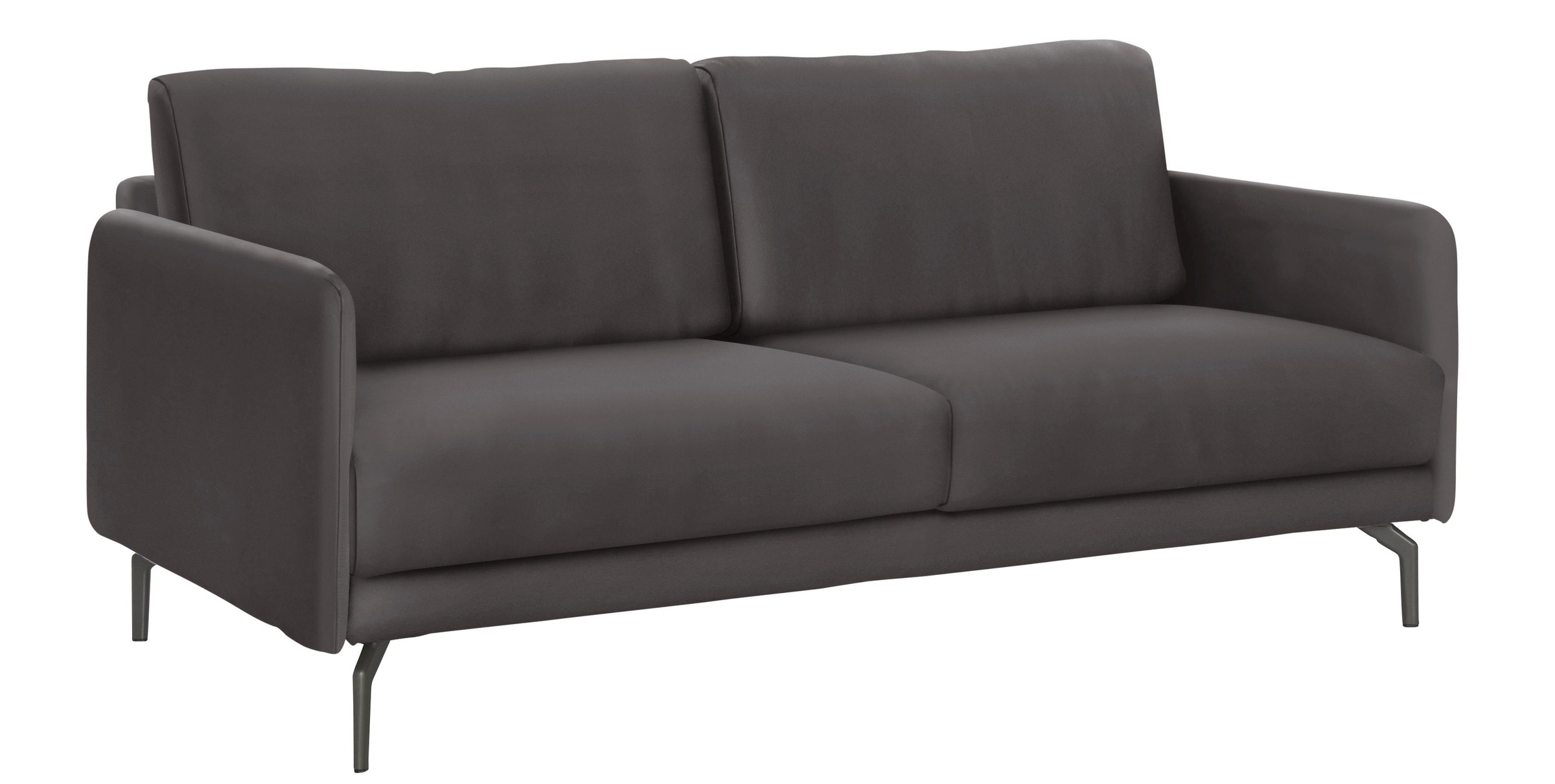 hülsta sofa 3-Sitzer »hs.450«, Armlehne sehr schmal, Breite 190 cm, Alugussfuß Umbragrau