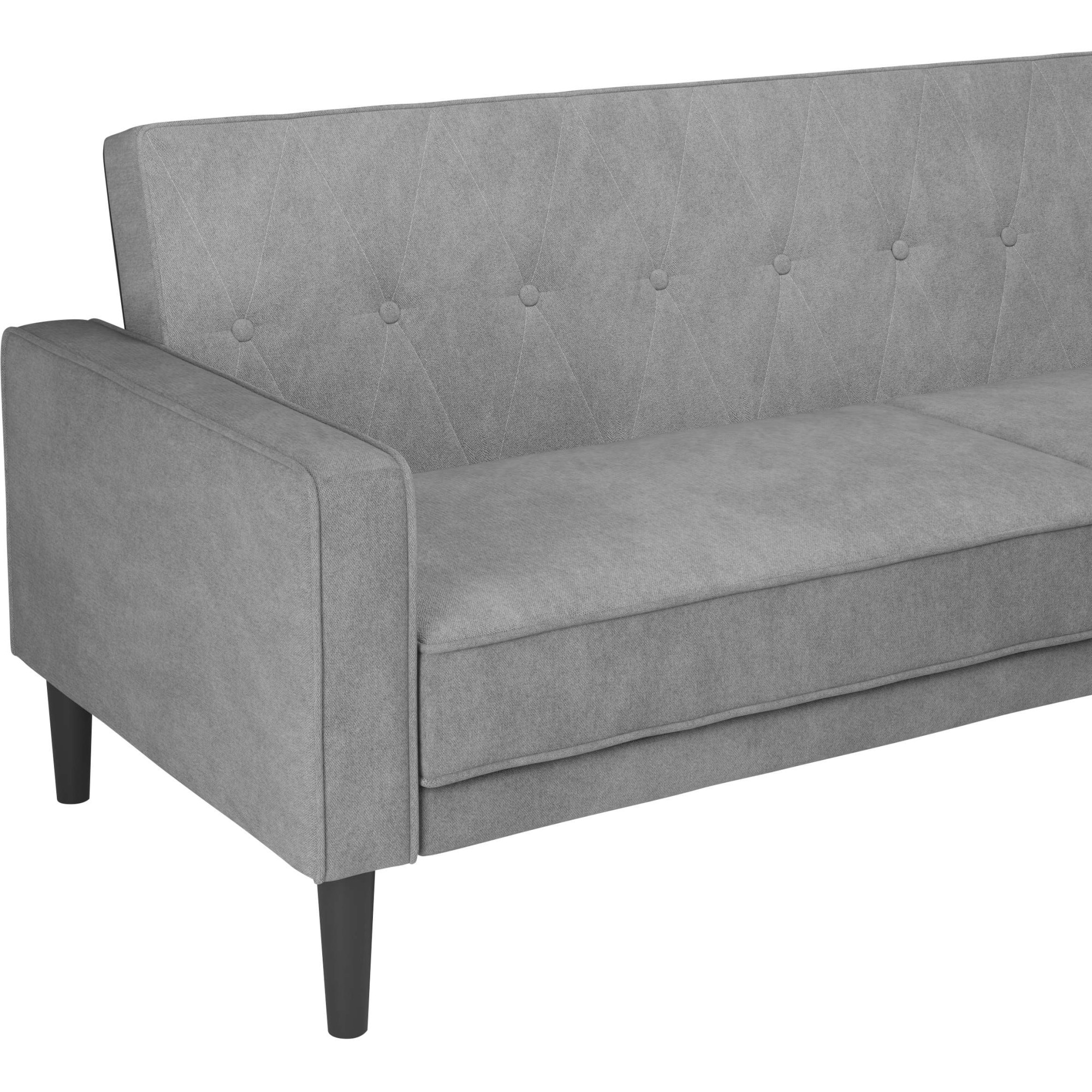 Dorel Home 3-Sitzer »Avon«, Schlafsofa 213cm, Bettfunktion (110/190cm), trendiger Cord o. Webstoff