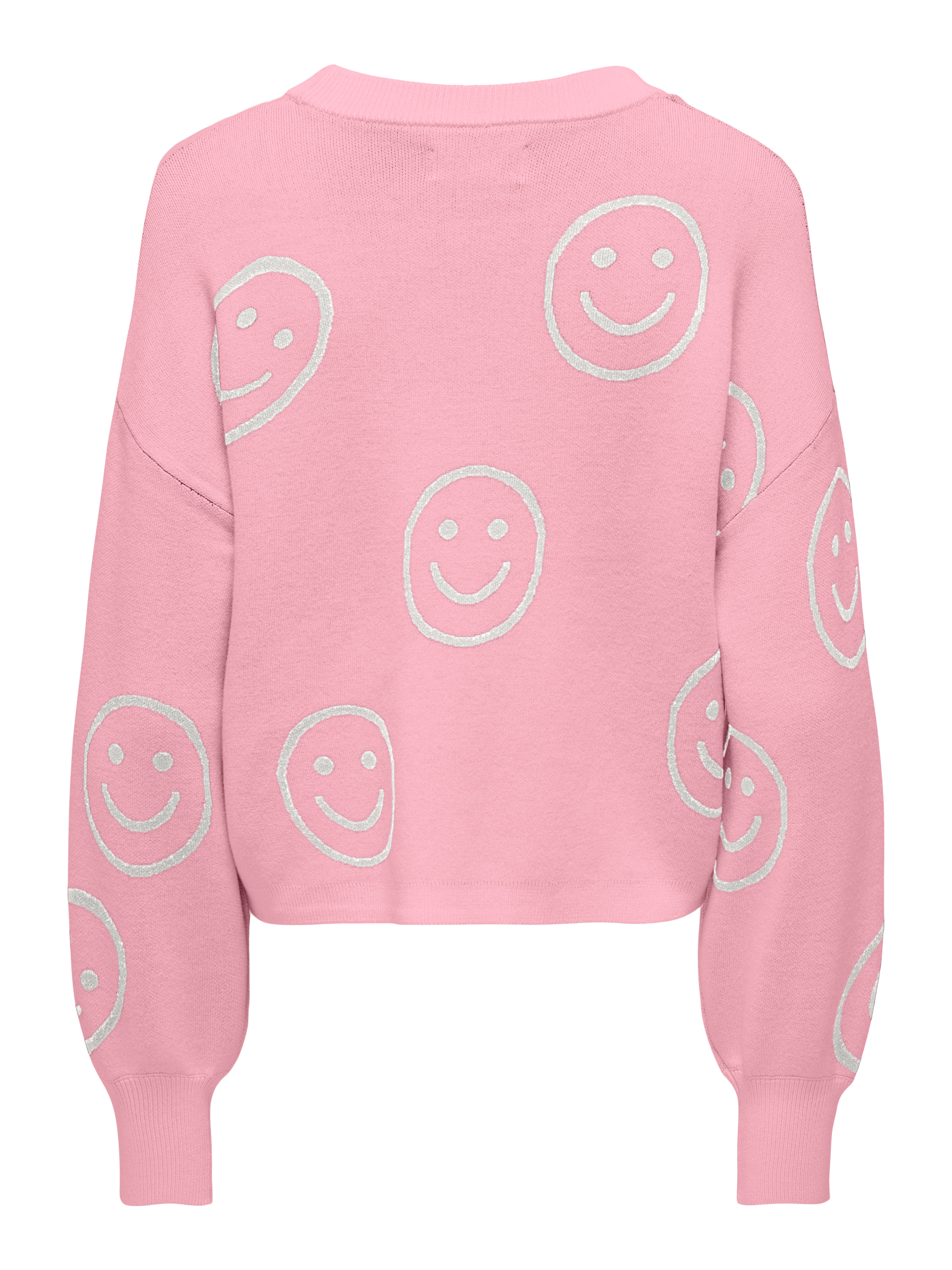 Thumbnail - ONLY Strickpullover "ONLMONTANA LS JQ O-NECK CC KNT" mit Rippbündchen